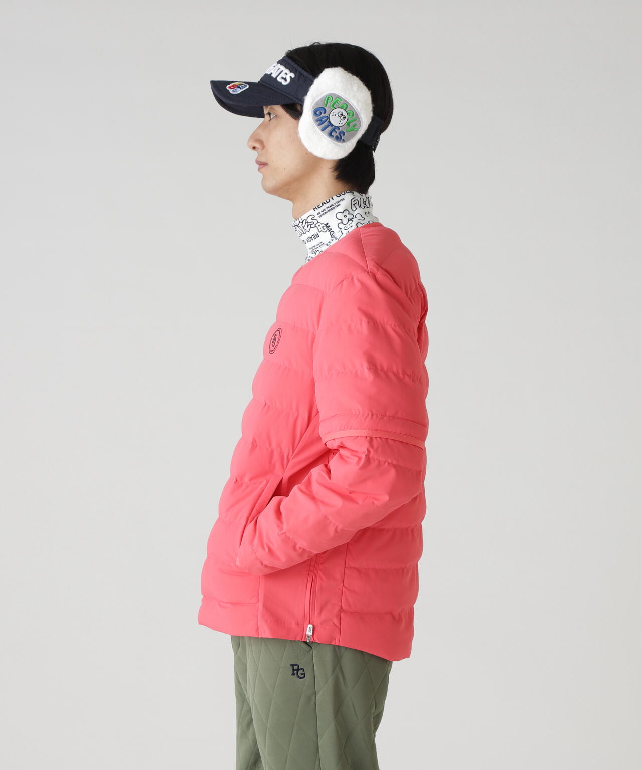 NyストレッチBIGリップストップ中綿2WAYスニードジャック | PEARLY