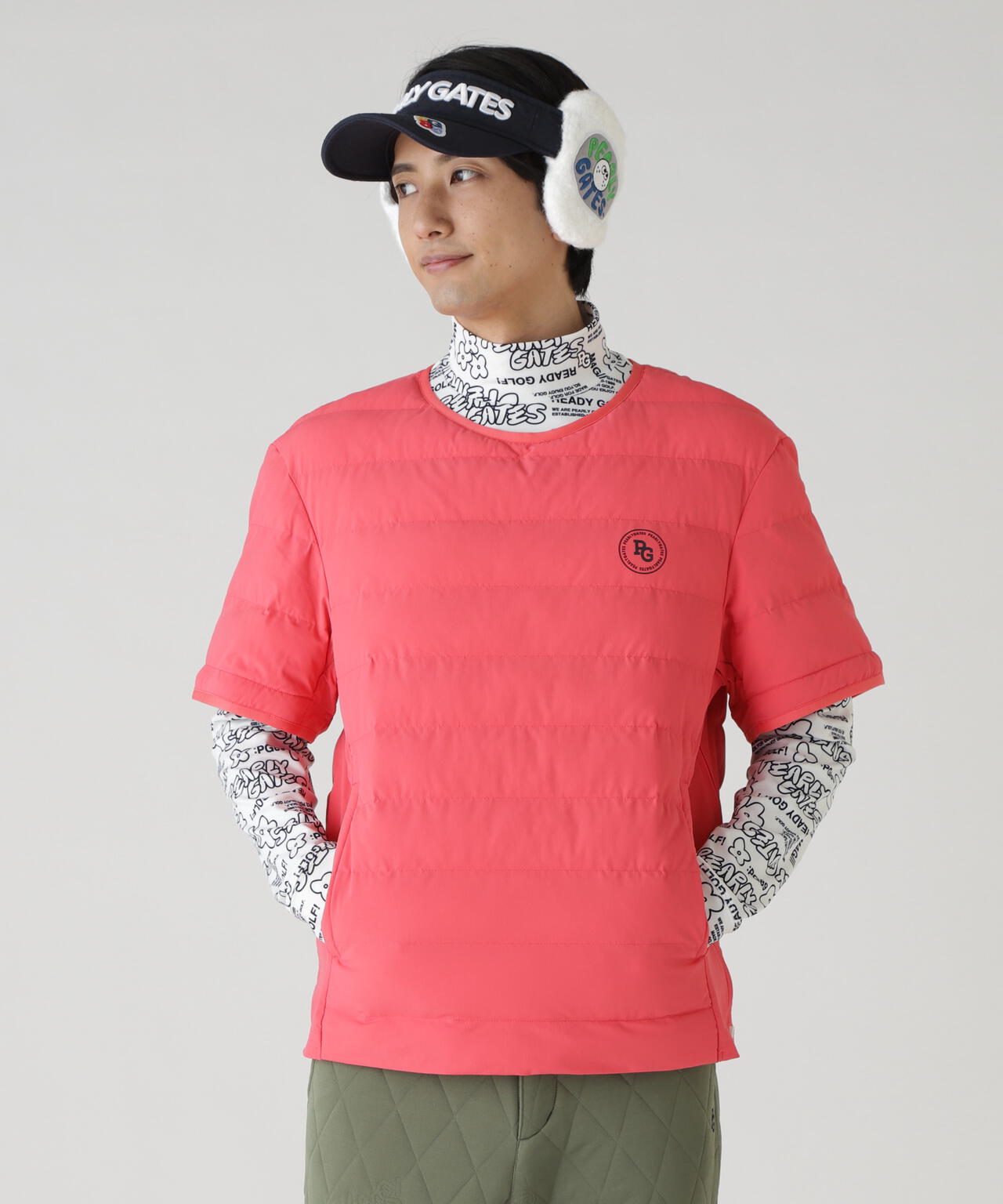 NyストレッチBIGリップストップ中綿2WAYスニードジャック | PEARLY