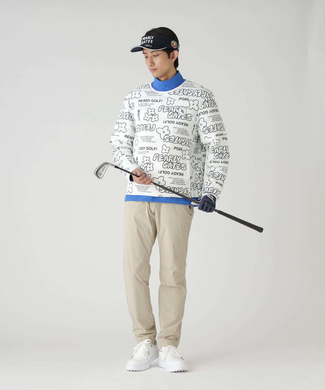 NyストレッチBIGリップストップ中綿2WAYスニードジャック ＜ロゴ×花柄