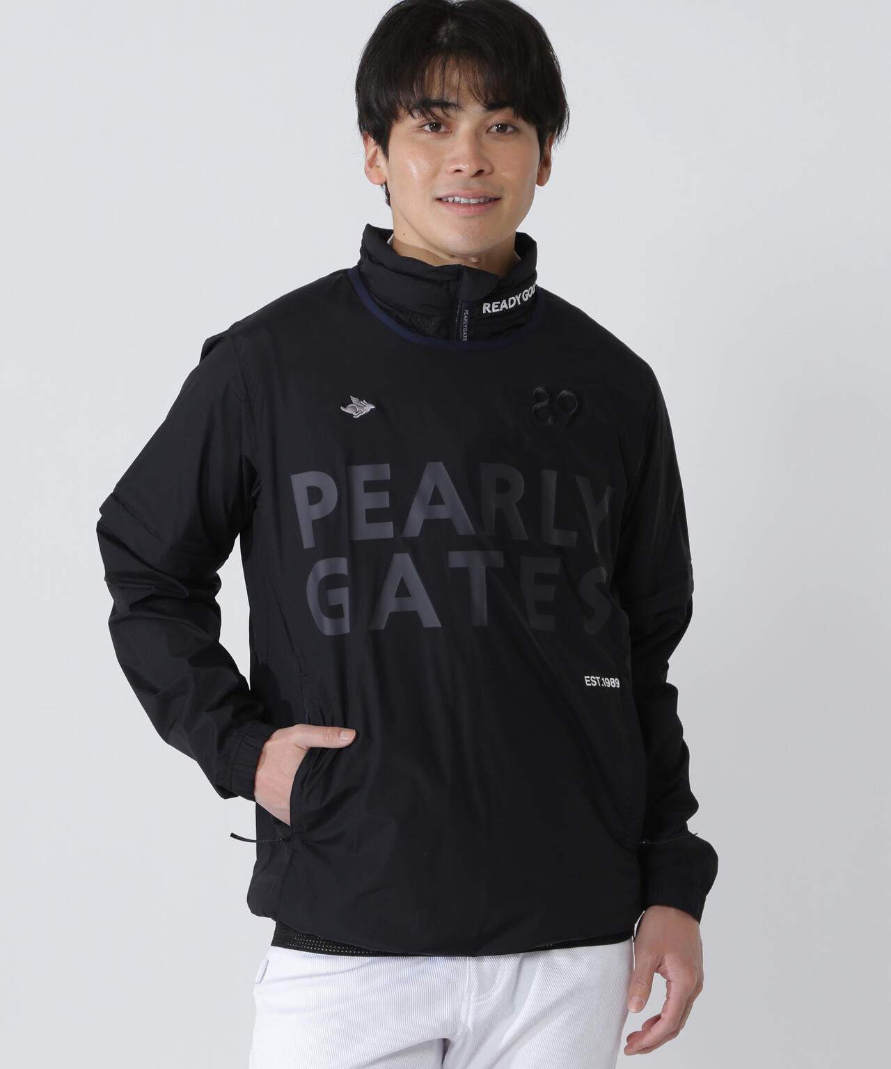 ナイロンストレッチリップレイヤードスニード | PEARLY GATES