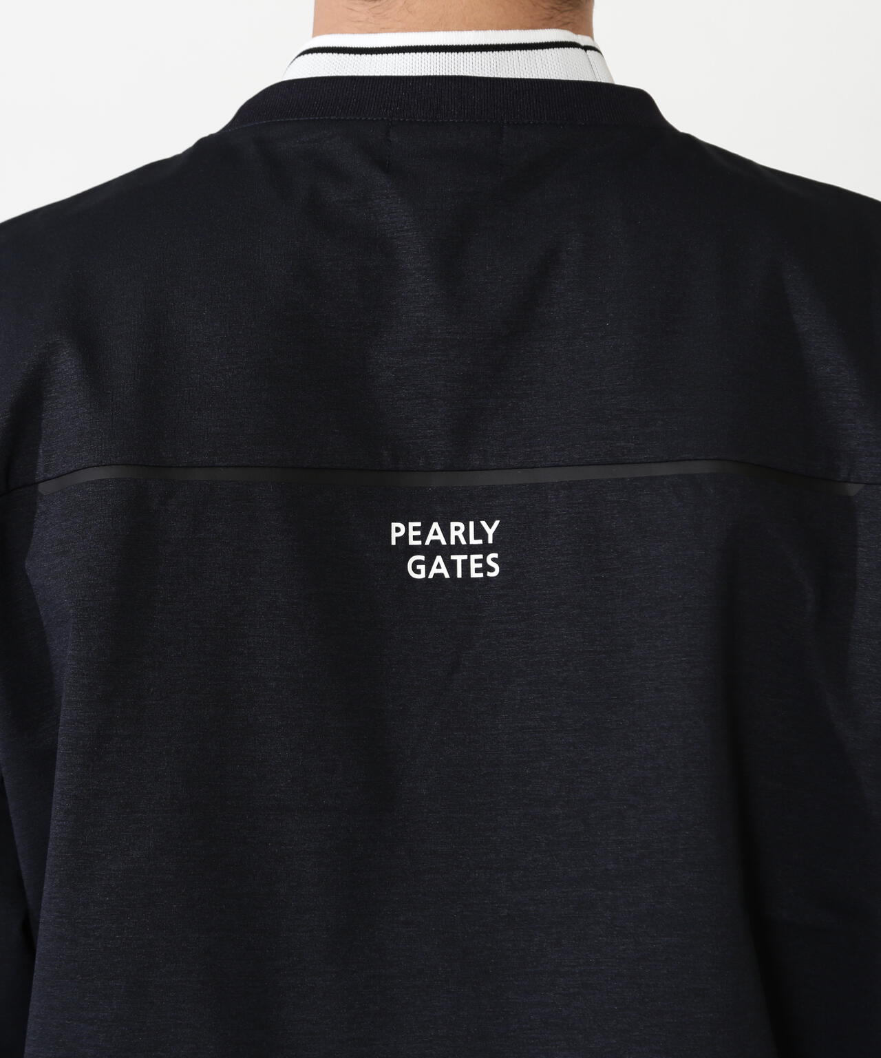 Peカチオンメランジ天竺スニードジャケット | PEARLY GATES（パーリー
