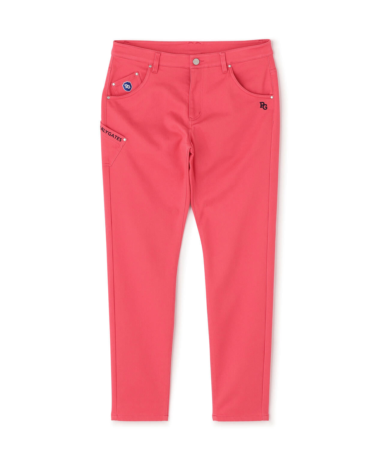 未使用 パーリーゲイツ メンズ ストレッチドビー パンツ 6 ピンク 2025