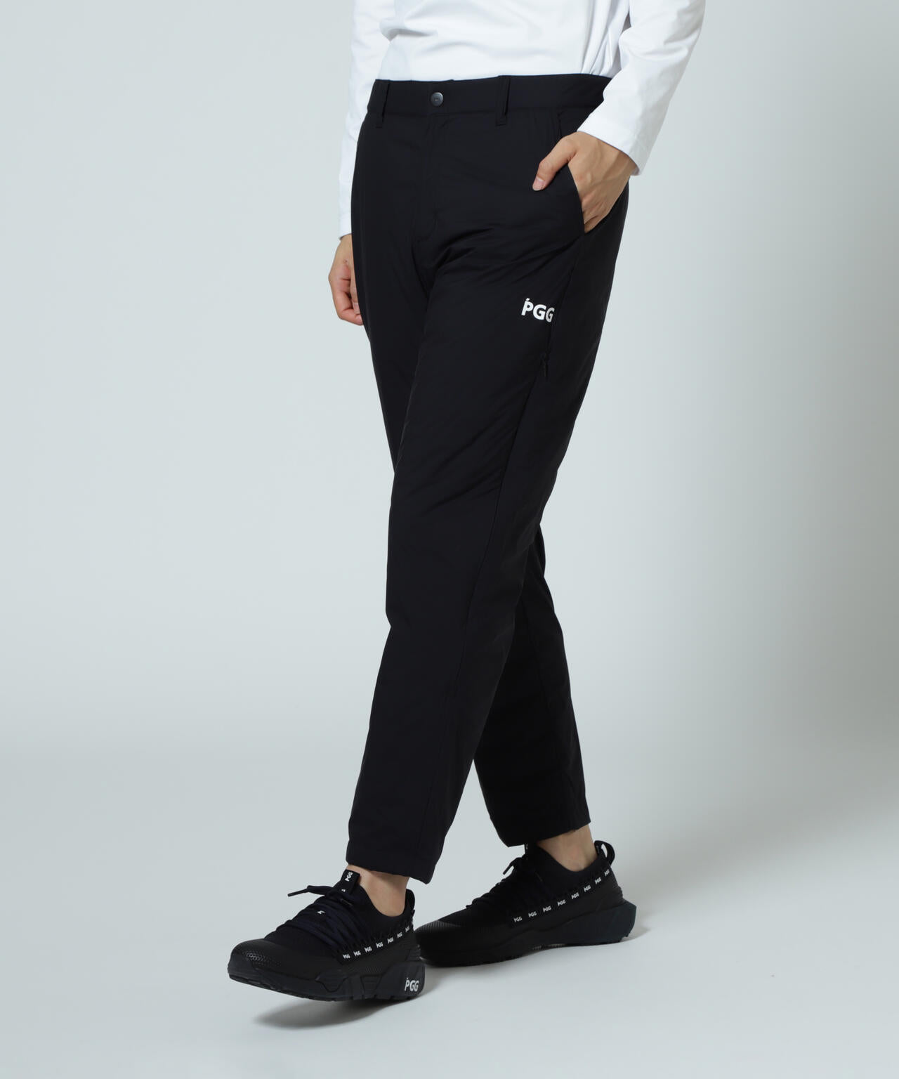 新品サイズ5【PGG】¥30.800 Nyストレッチニットコンビパンツ PGG】【直営店舗&公式オンライン限定】NANGA×PGG Nyメカニカル