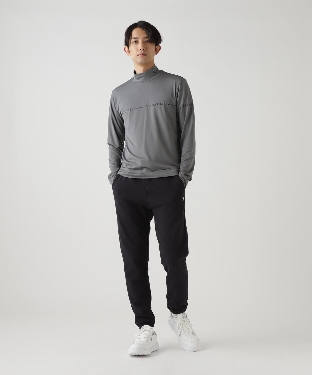 ツイル裏毛スウェットパンツ