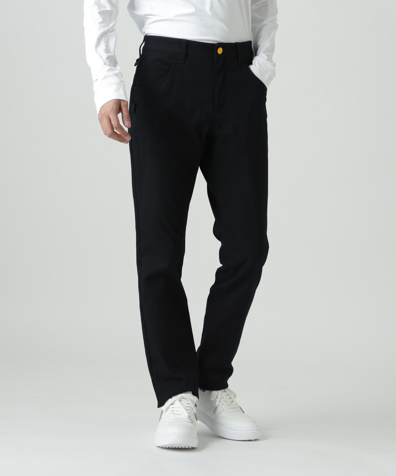 PG is PG C/Peストレッチカルゼ5ポケットパンツ