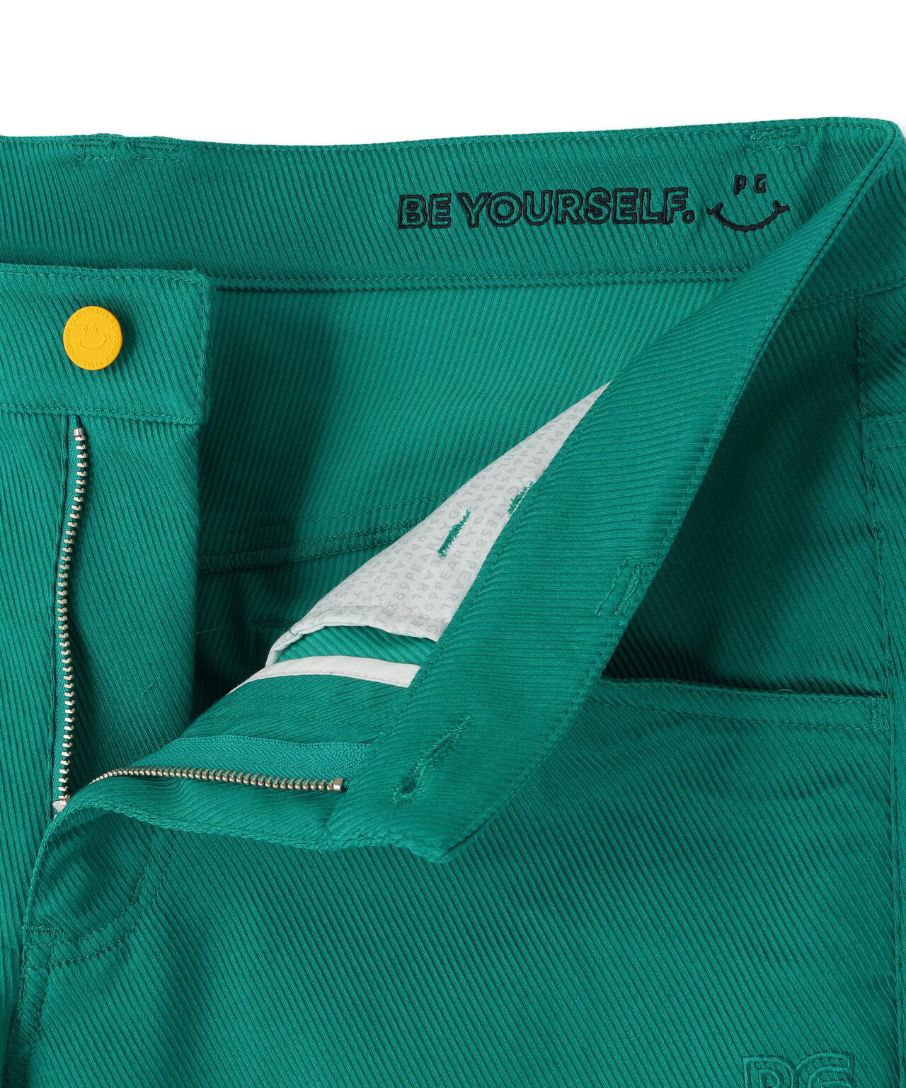 PG is PG C/Peストレッチカルゼ5ポケットパンツ