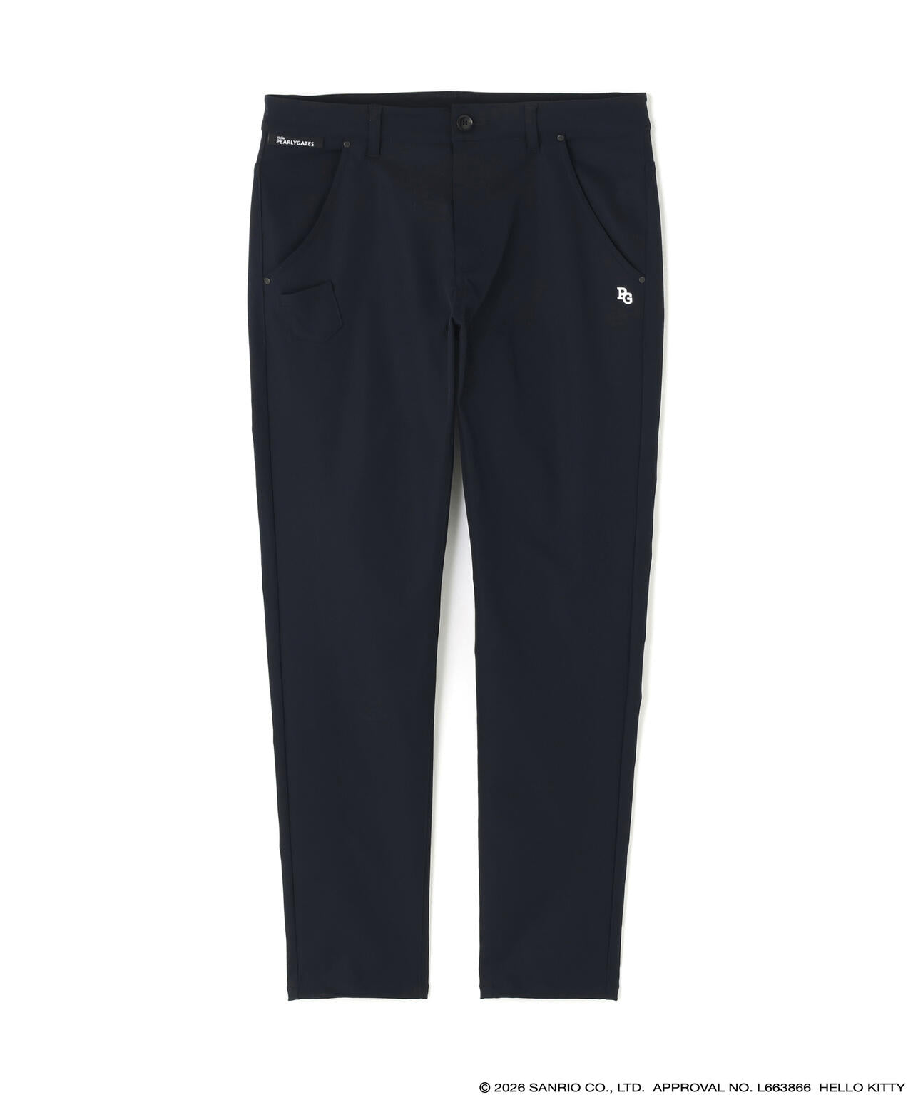 【Hello Kitty×PEARLY GATES】Peストレッチチノパンツ