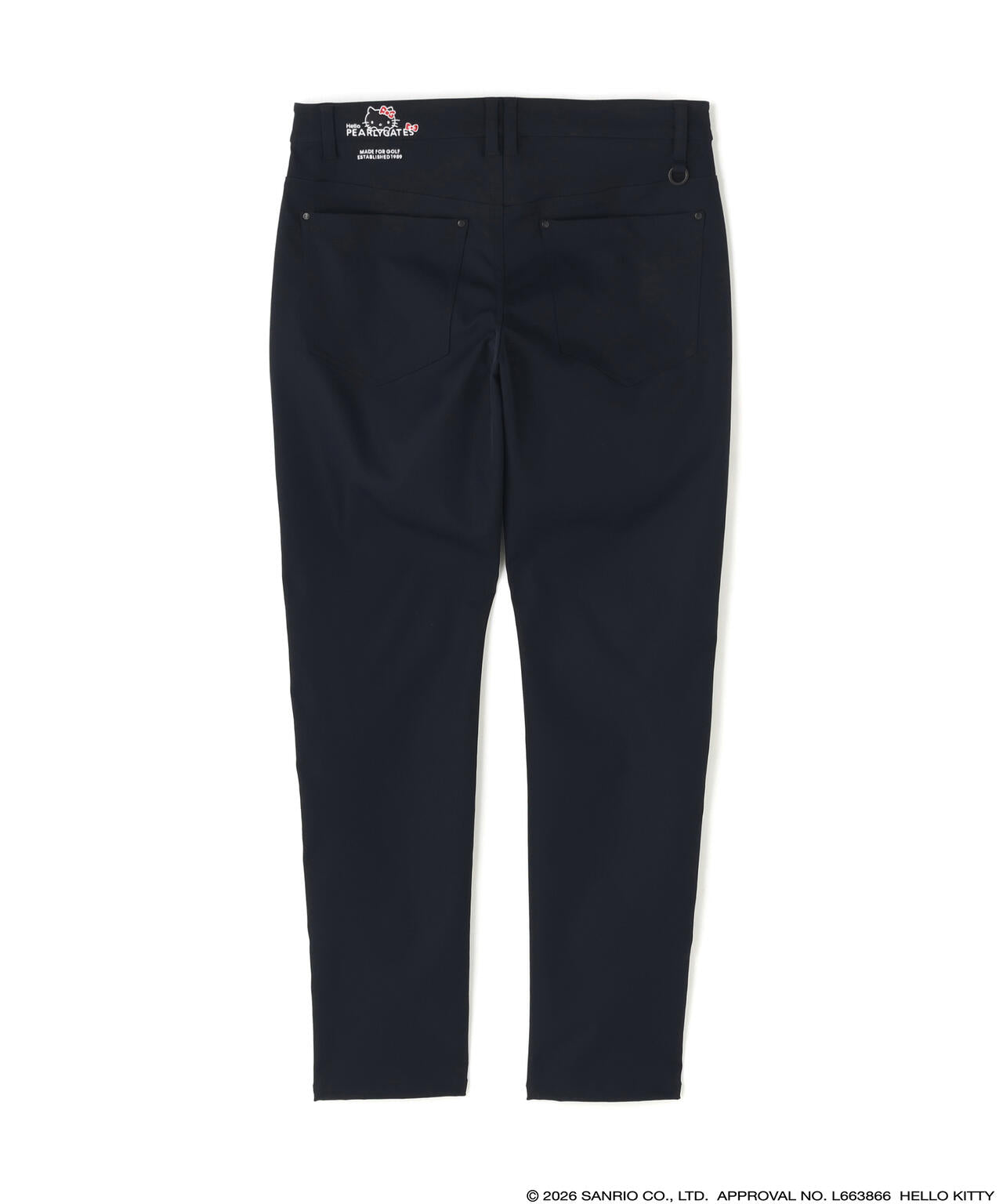 【Hello Kitty×PEARLY GATES】Peストレッチチノパンツ