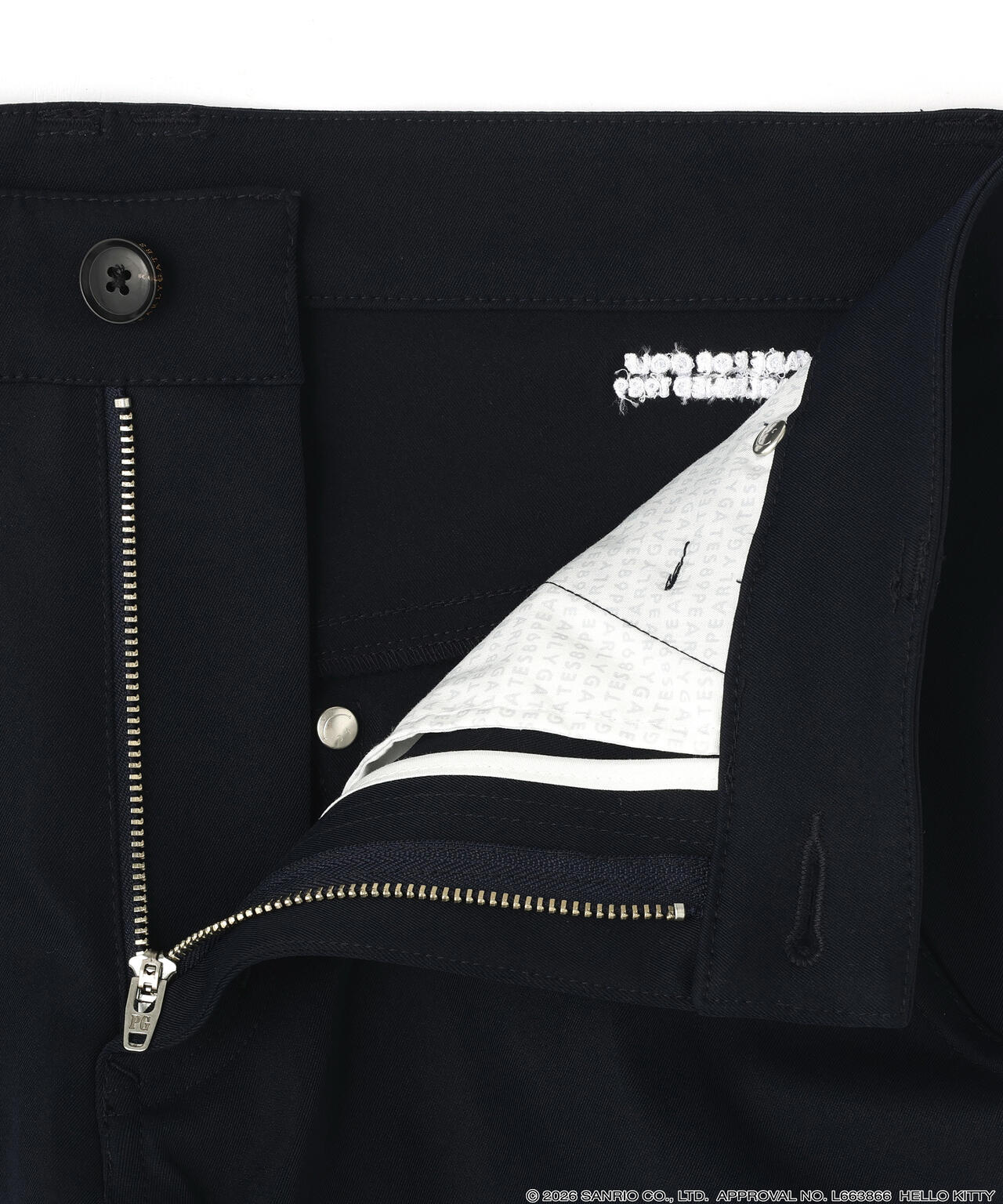 【Hello Kitty×PEARLY GATES】Peストレッチチノパンツ