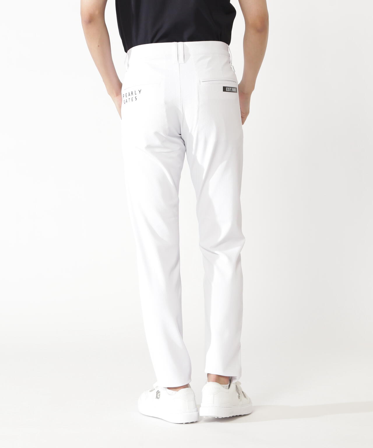 【転居のため値下げ】PEARLY GATES ホワイトパンツ　サイズ4（M） Peストレッチドビーパンツ | PEARLY GATES（パーリーゲイツ） ｜【公式