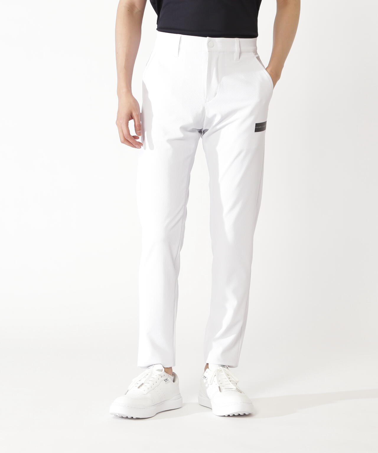 美品　パーリーゲイツ　パンツ　白　ホワイト　M〜L相当　ストレッチ素材　4 Peストレッチドビーパンツ | PEARLY GATES（パーリーゲイツ） ｜【公式