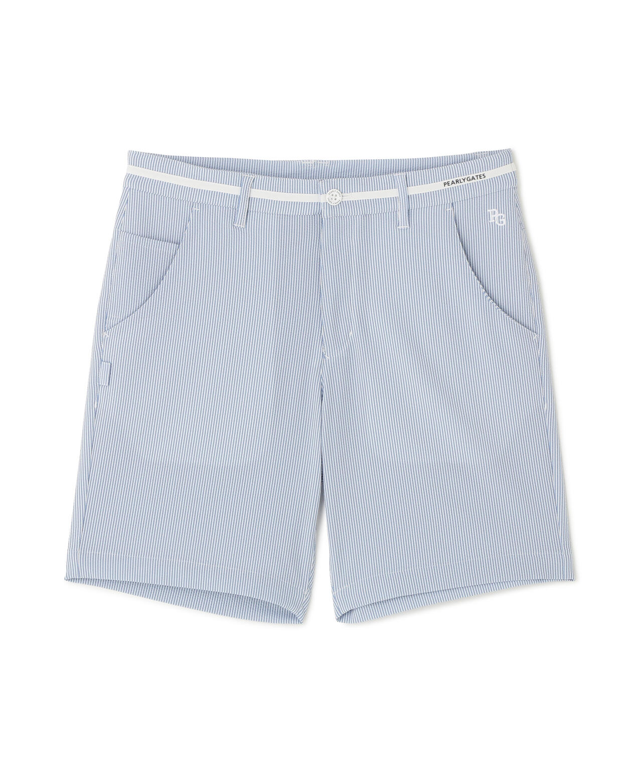 ストライプPeストレッチサッカーショートパンツ | PEARLY GATES