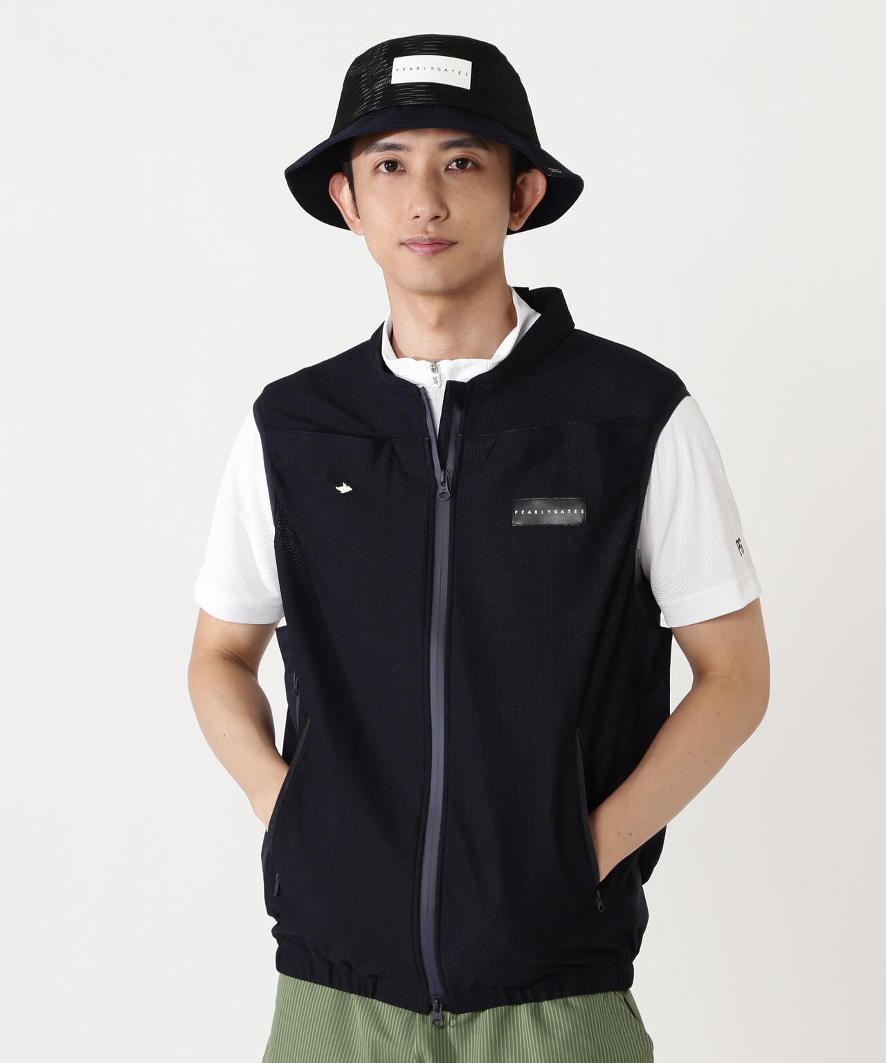 ファン＆ペルチェ付きディンプルメッシュストレッチラミネート