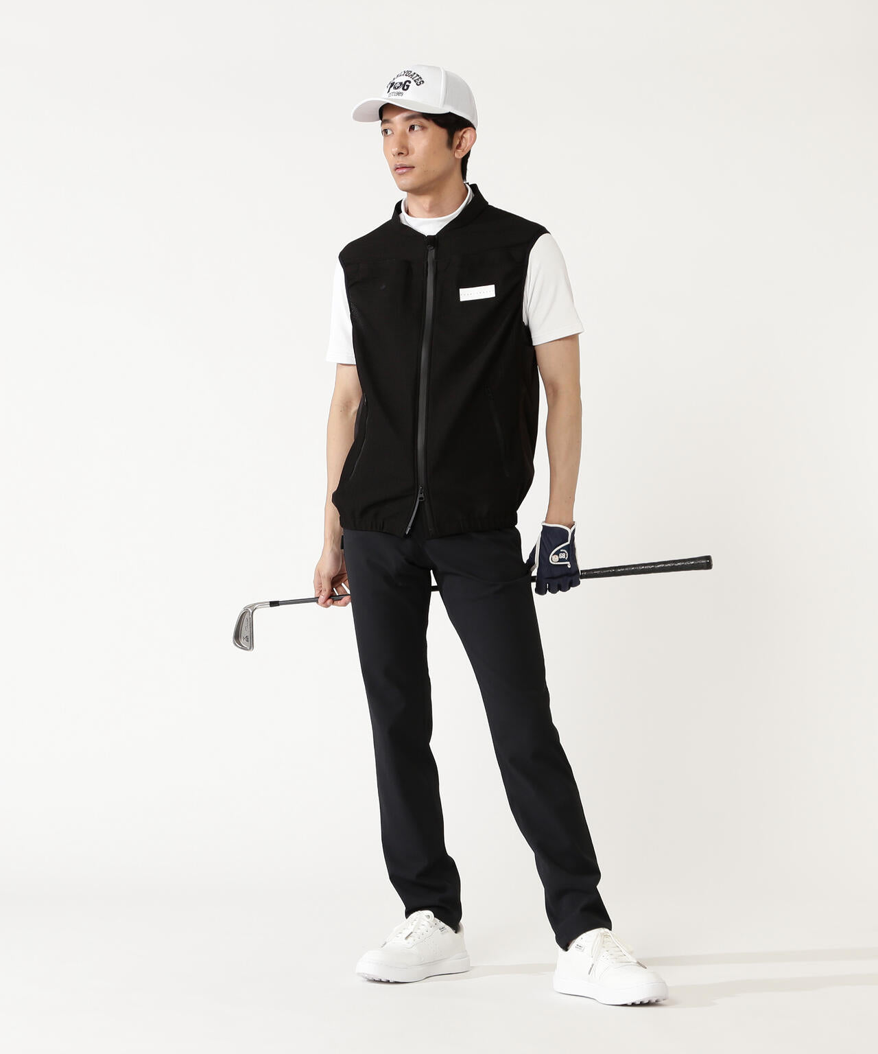 【公式オンライン限定】ファン＆ペルチェ付き ディンプルメッシュストレッチラミネートベスト(MENS)