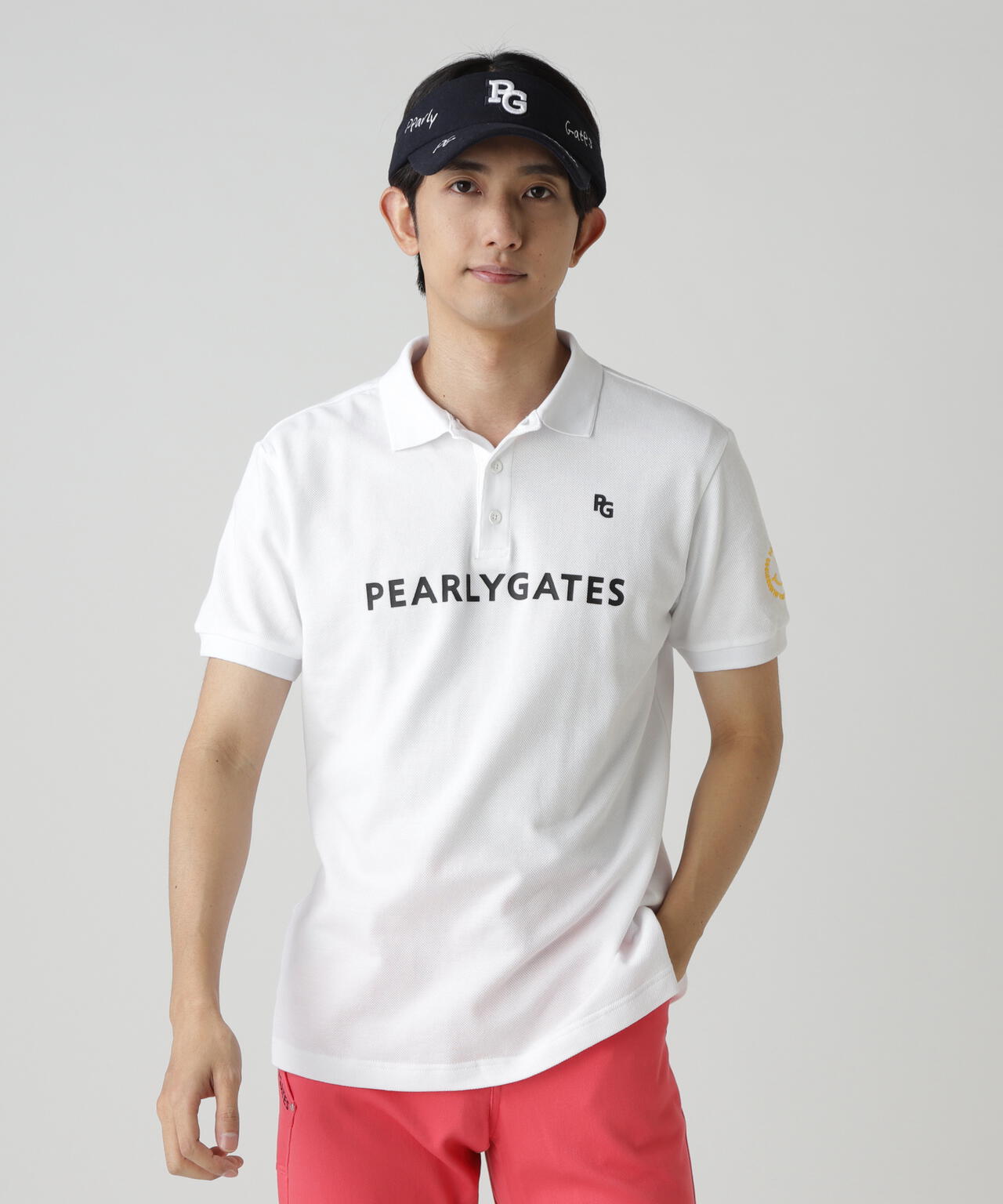 PGisPG40/2コーマ 18G鹿の子半袖ポロシャツ | PEARLY GATES（パーリー