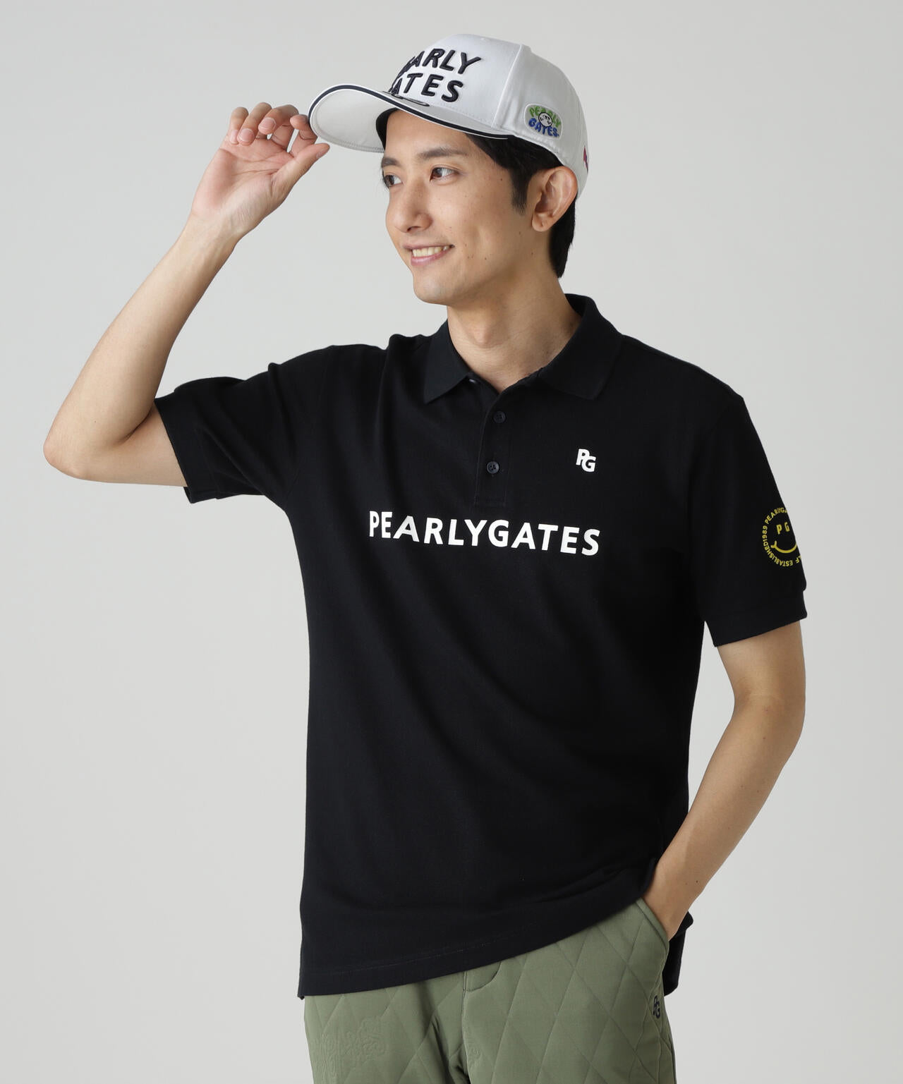 PGisPG40/2コーマ 18G鹿の子半袖ポロシャツ | PEARLY GATES（パーリー