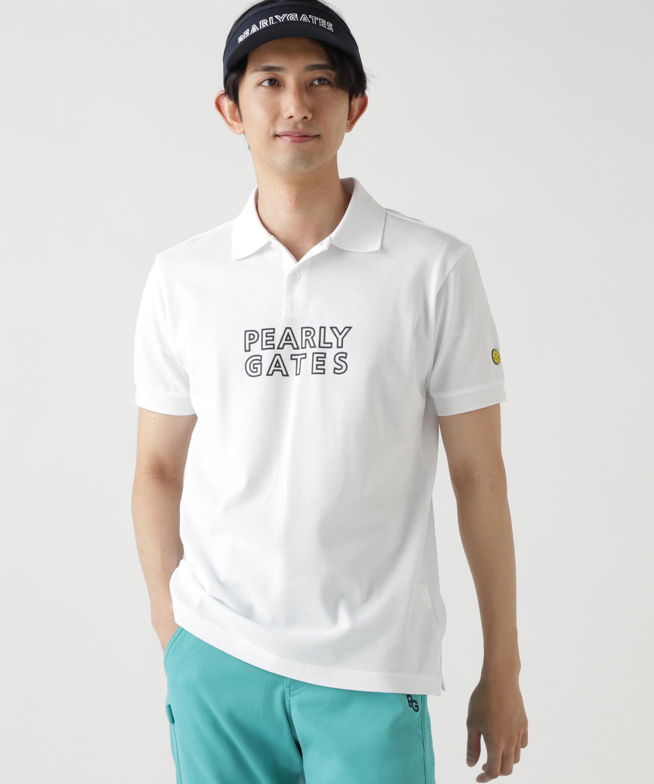 PG is PG 表カノコ半袖ポロシャツ | PEARLY GATES（パーリーゲイツ