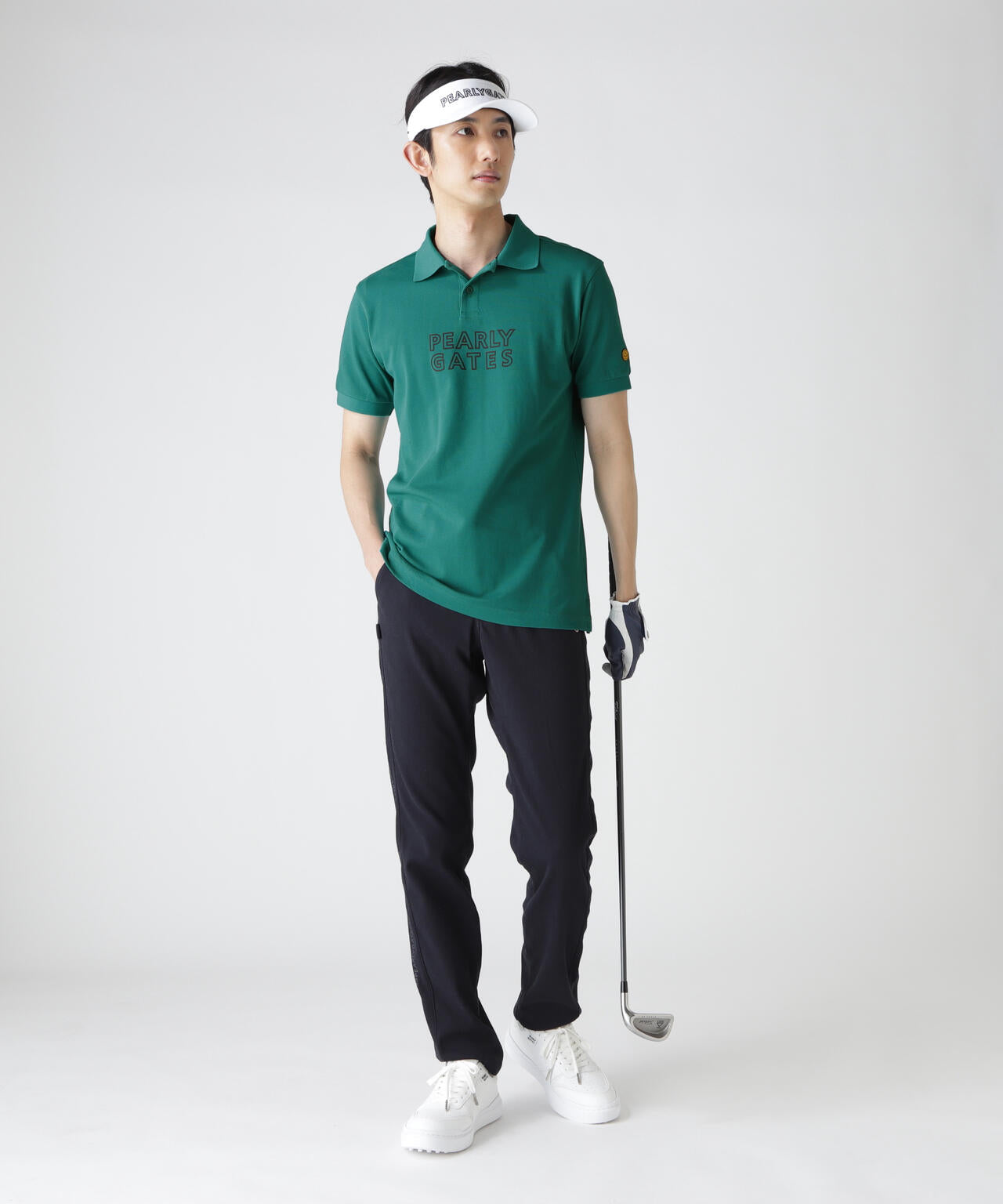 PG is PG 表カノコ半袖ポロシャツ