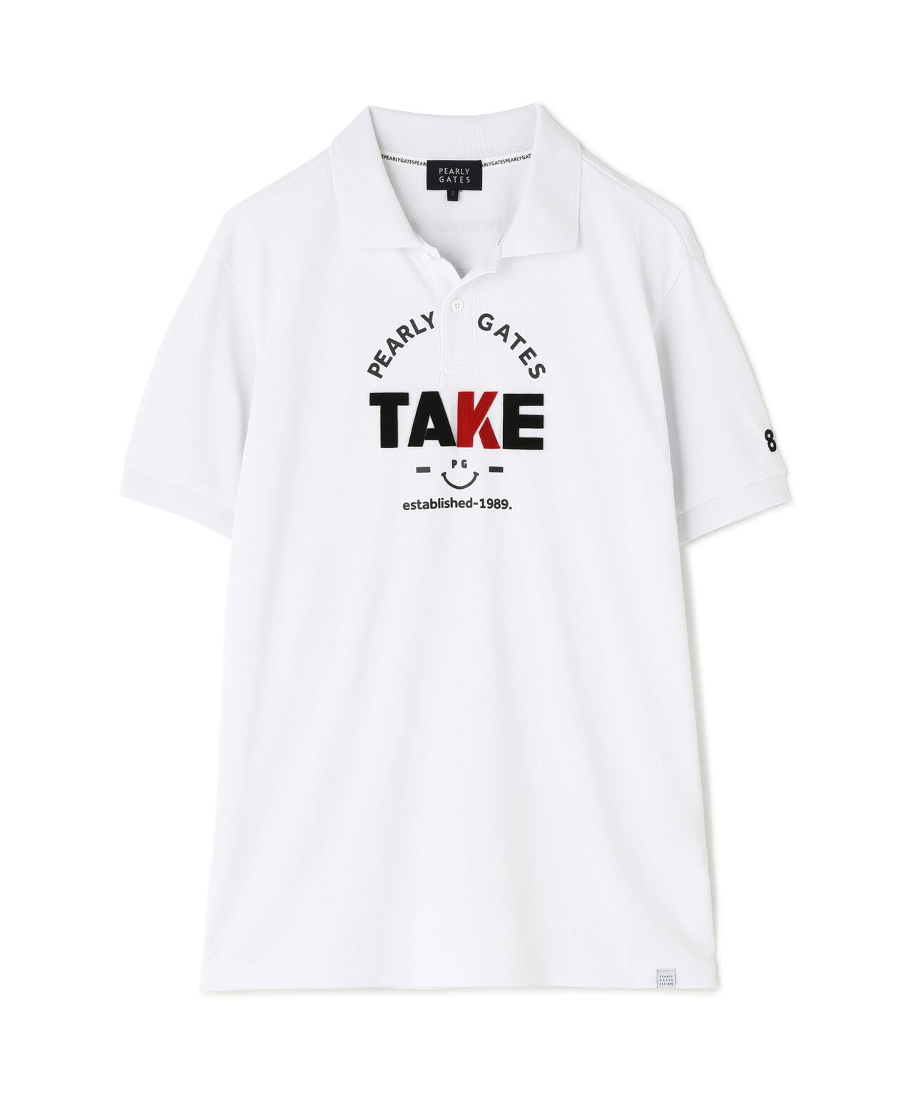 スウェットフリーＷフェイス半袖ポロシャツ