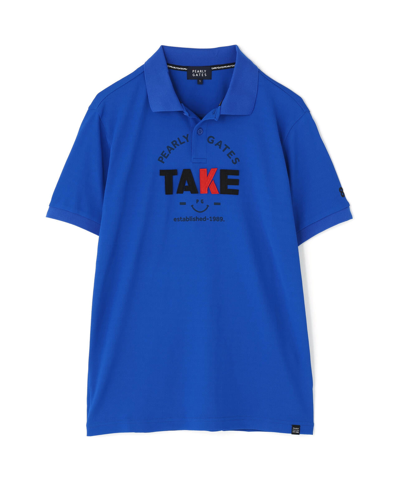 スウェットフリーＷフェイス半袖ポロシャツ