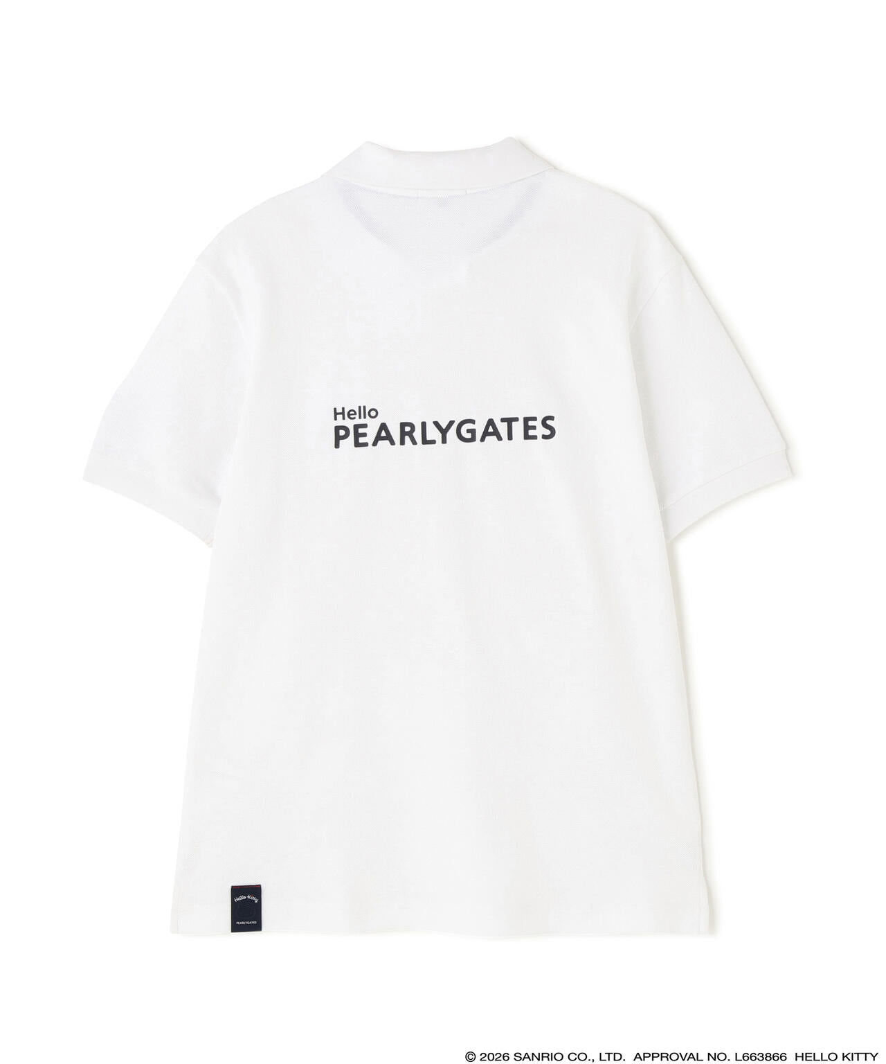 【Hello Kitty×PEARLY GATES】T/Cカノコ半袖ポロシャツ