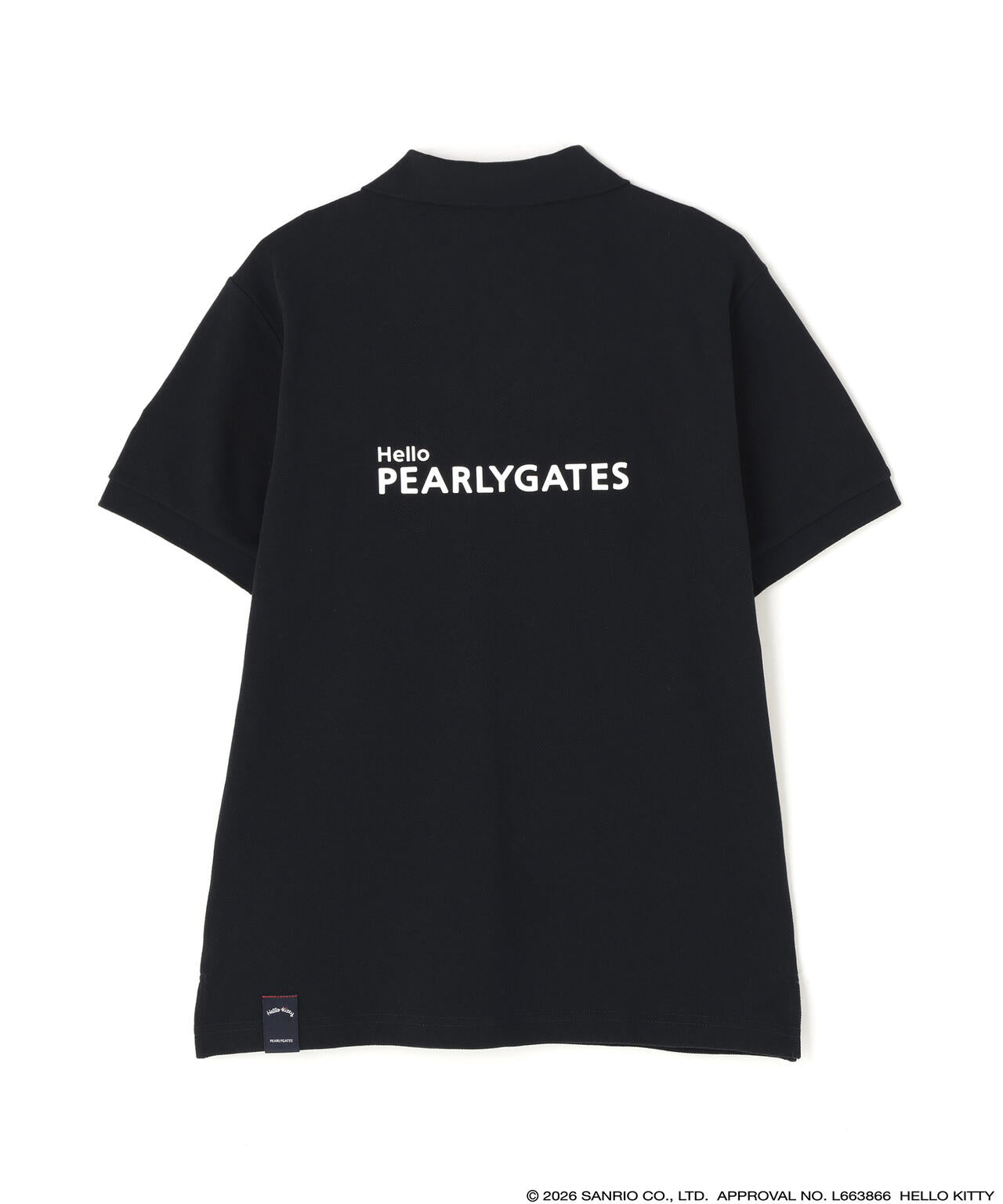 【Hello Kitty×PEARLY GATES】T/Cカノコ半袖ポロシャツ