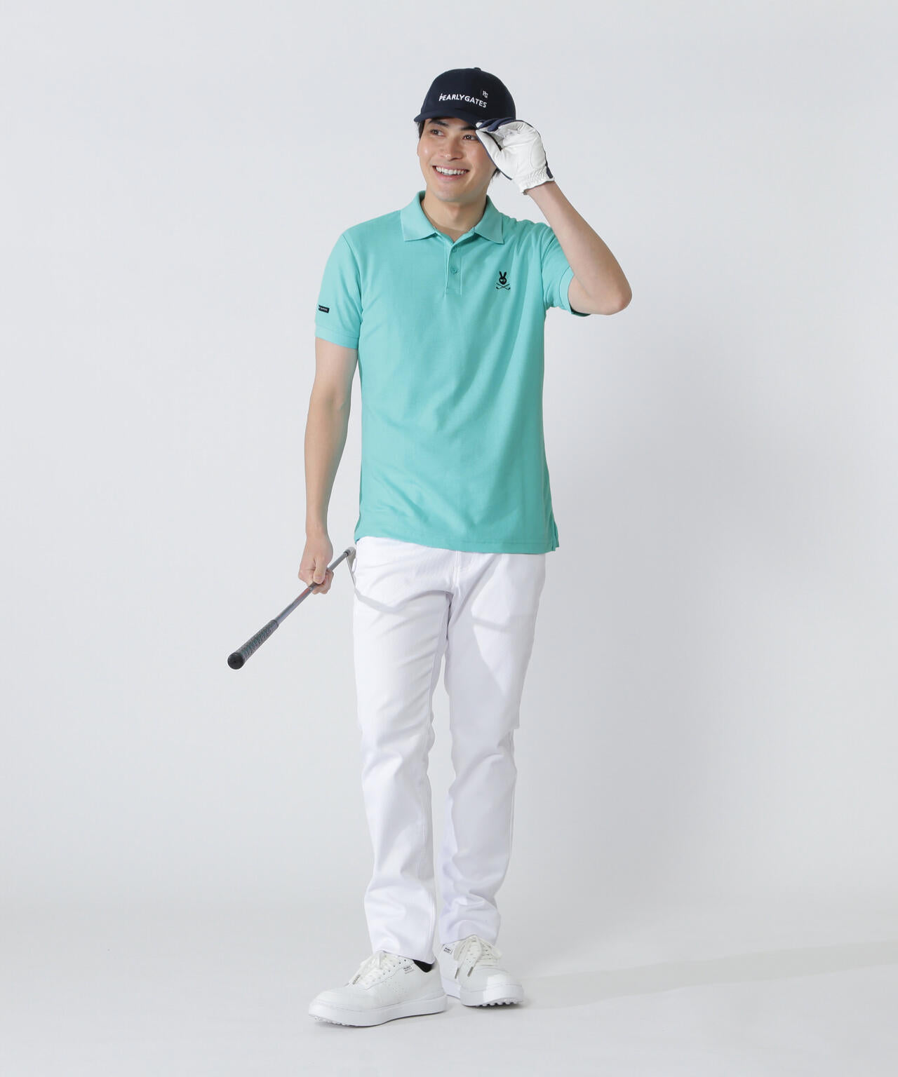 スカルラビットT/Cカノコ半袖ポロシャツ | PEARLY GATES（パーリー