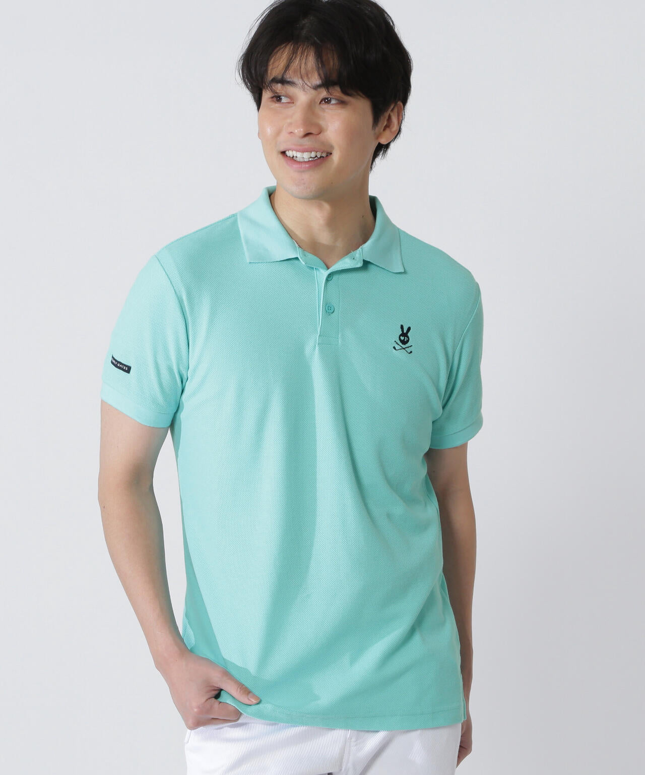 スカルラビットT/Cカノコ半袖ポロシャツ | PEARLY GATES（パーリー