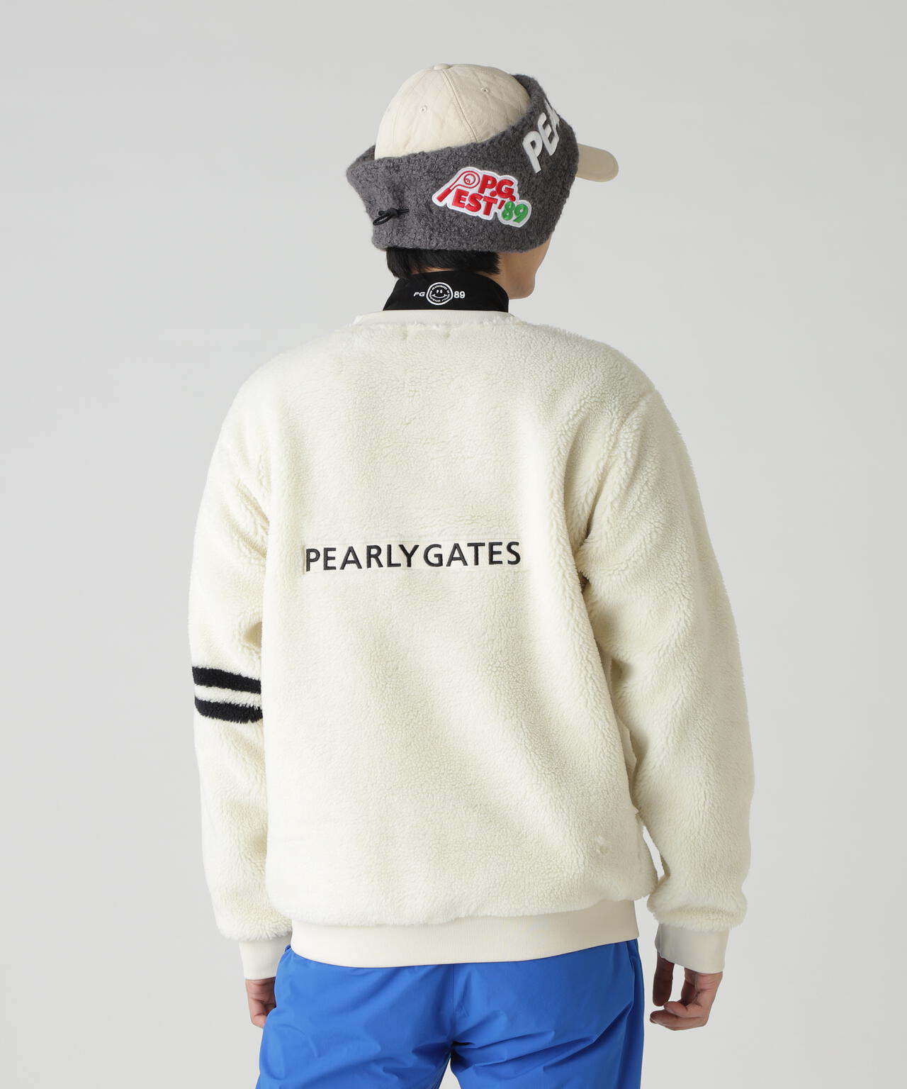 ハイパイルボアパネルJQクルーネックカットソー | PEARLY GATES