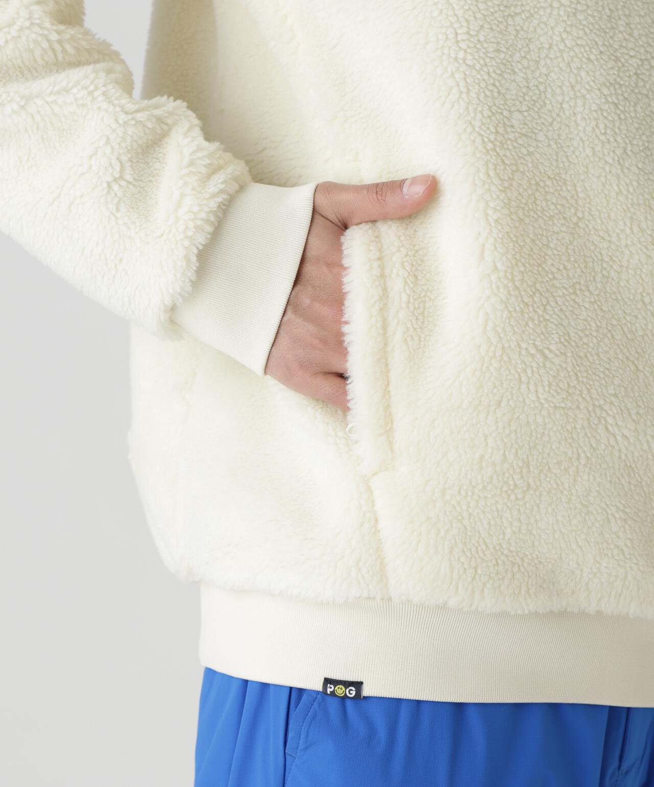 ハイパイルボアパネルJQクルーネックカットソー | PEARLY GATES