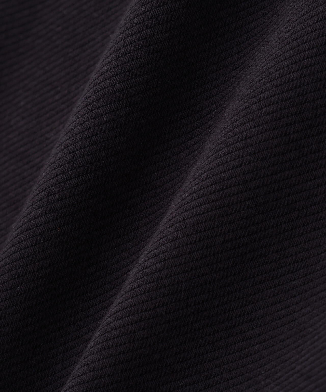 ツイル裏毛スウェットハーフジップアップ