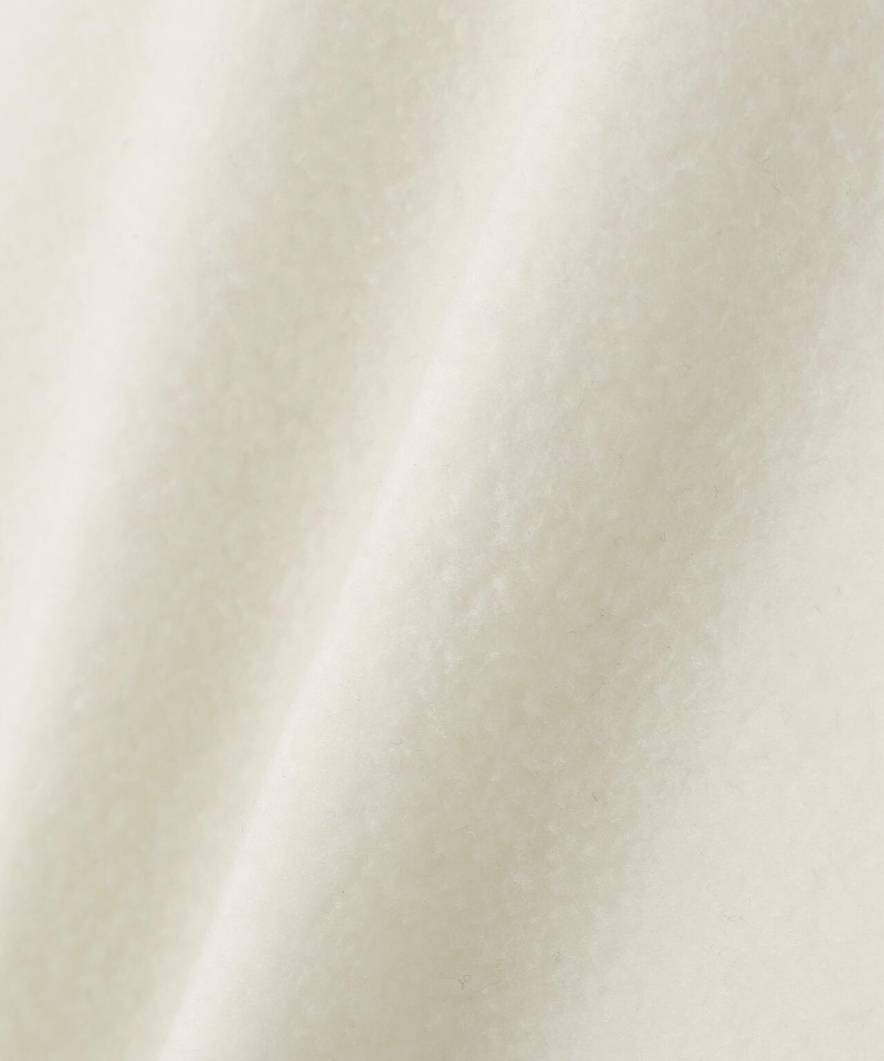 レーヨンブレンドストレッチフリースフーディプルオーバー