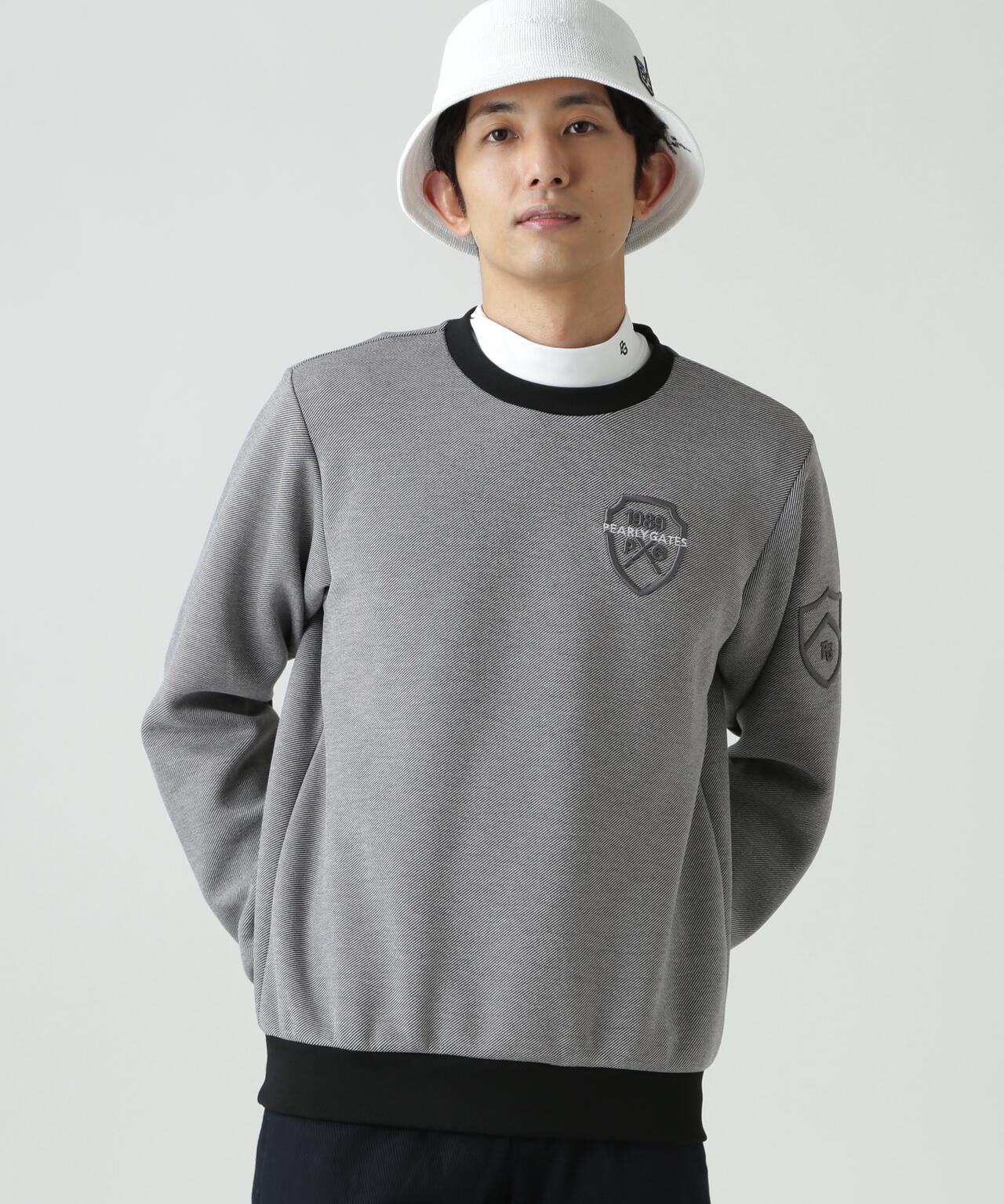 ダンボールクッションクルーネックカットソー | PEARLY GATES