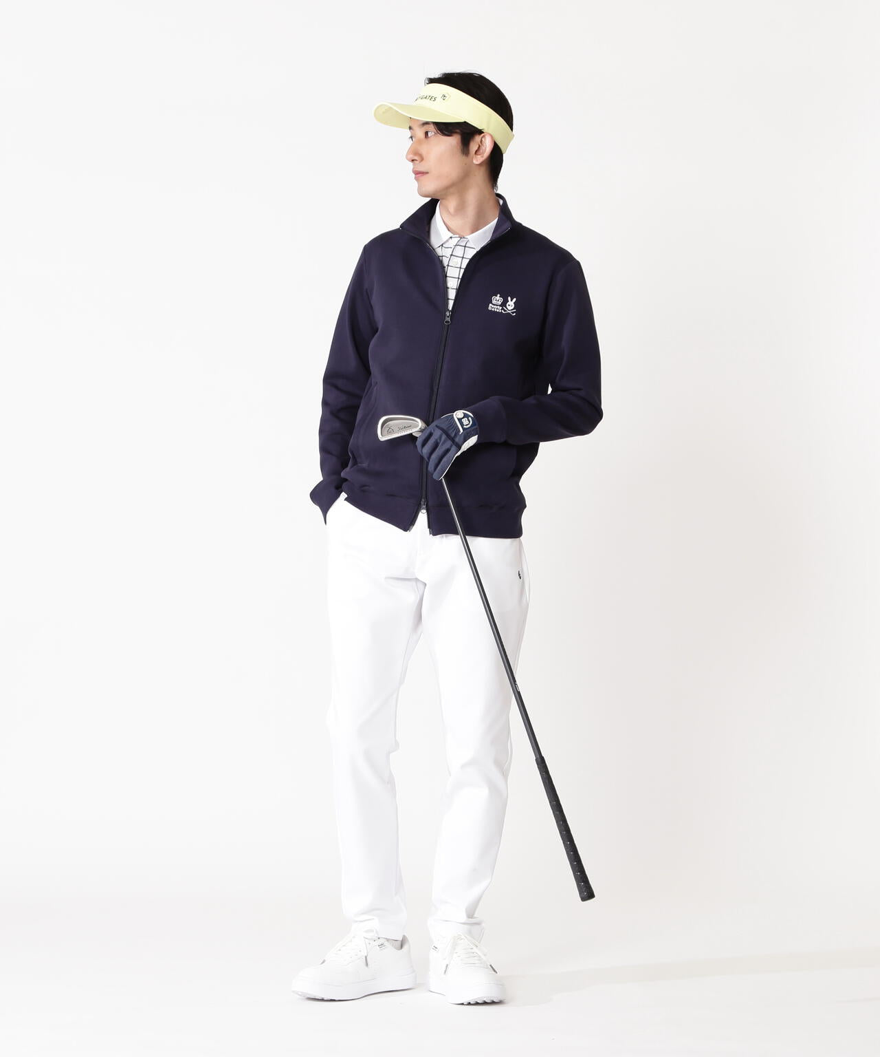 スカルラビットダンボールフルジップフーディ