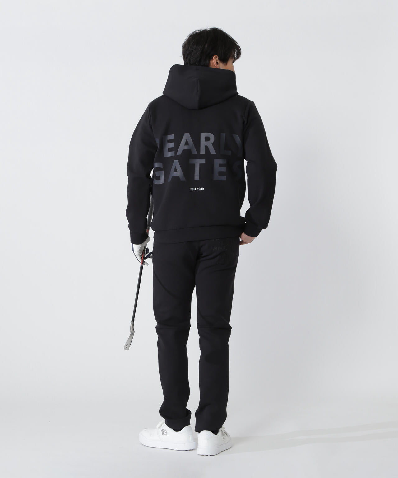 T/Cストレッチダンボールフーディプルオーバー | PEARLY GATES