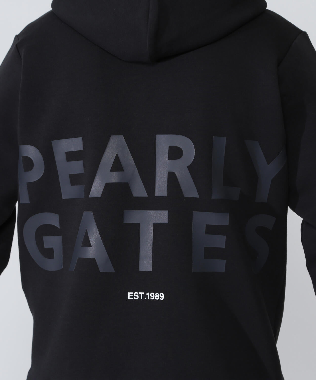 T/Cストレッチダンボールフーディプルオーバー | PEARLY GATES