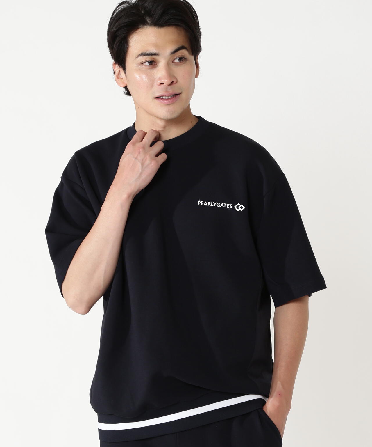 PEARLYGATES スイッチングリカバリーショートスリーブカットソー PEARLYGATES×Colantotteスイッチングリカバリーショートスリーブ