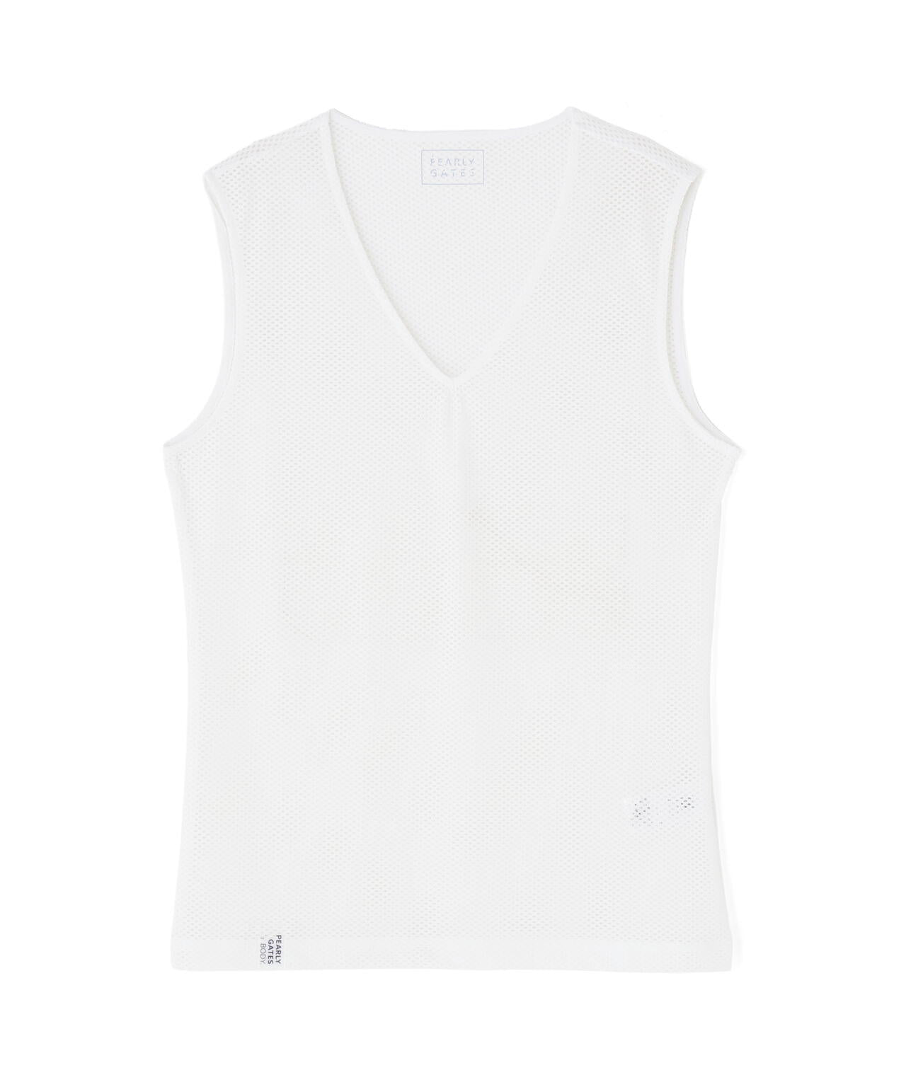 PEARLY GATES パーリーゲイツ◇マイクロメッシュHNカットソー◇未使用 PG BODY】E/ストレッチメッシュスリーブレスカットソー | PEARLY GATES