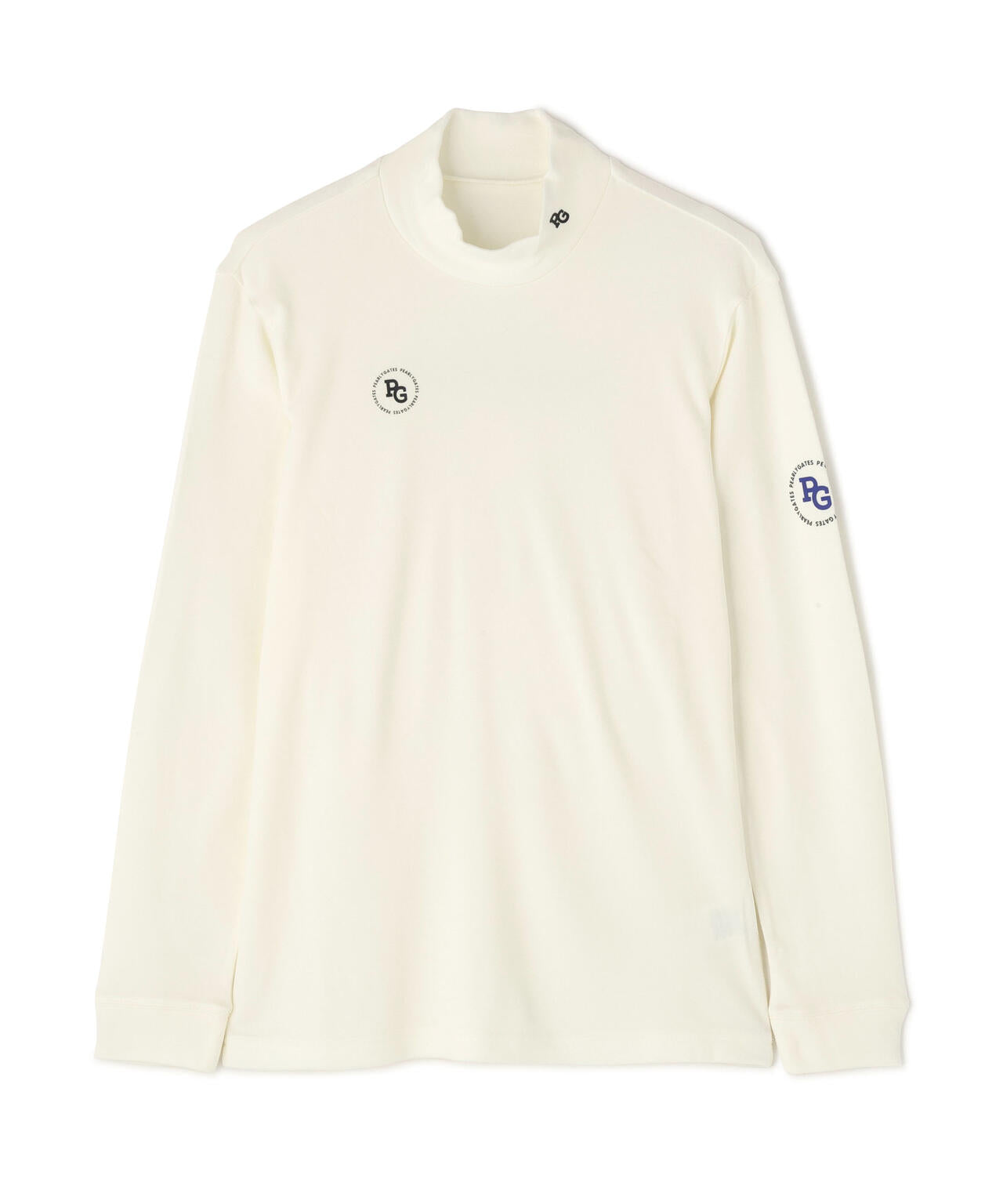 Namii♡様 パーリーゲイツ ホワイト裏起毛ハイネック セルヒートスムース両面起毛長袖ハイネックカットソー | PEARLY GATES