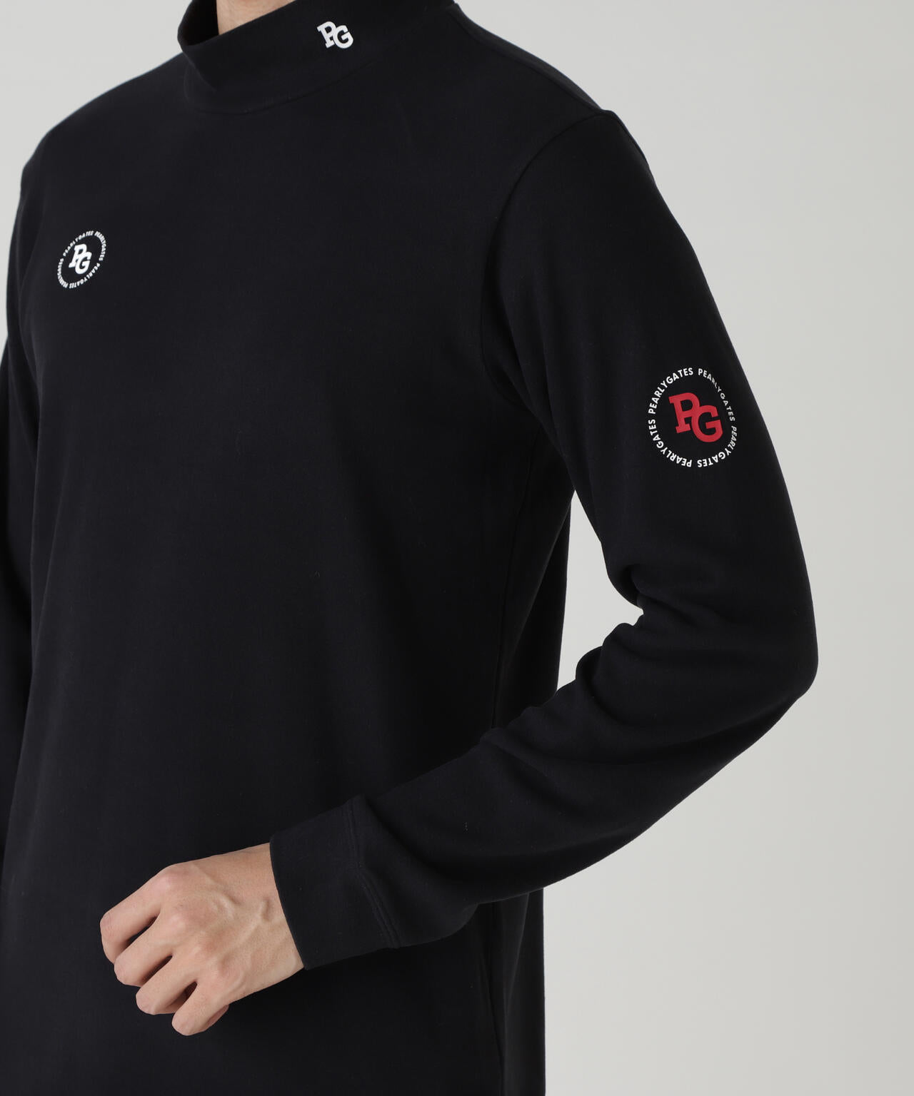 セルヒートスムース両面起毛長袖ハイネックカットソー | PEARLY GATES