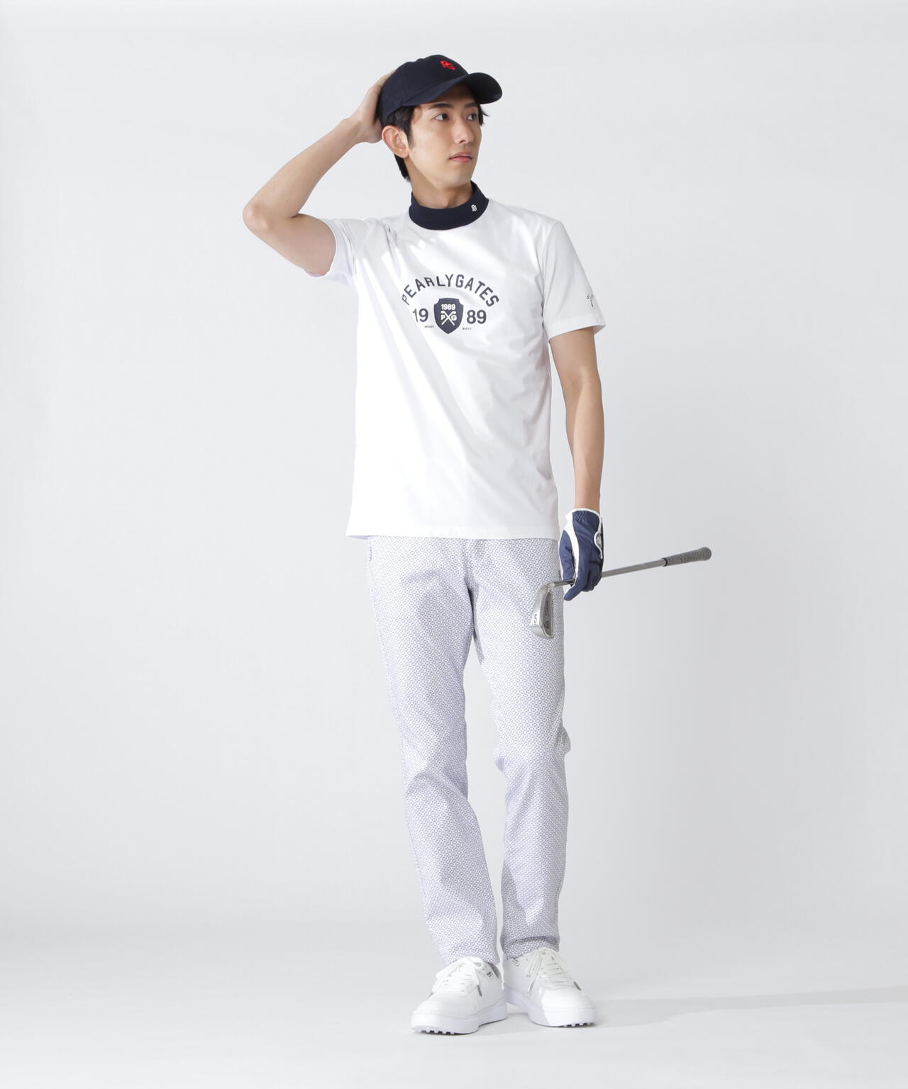 ベアカノコ半袖ハイネックカットソー