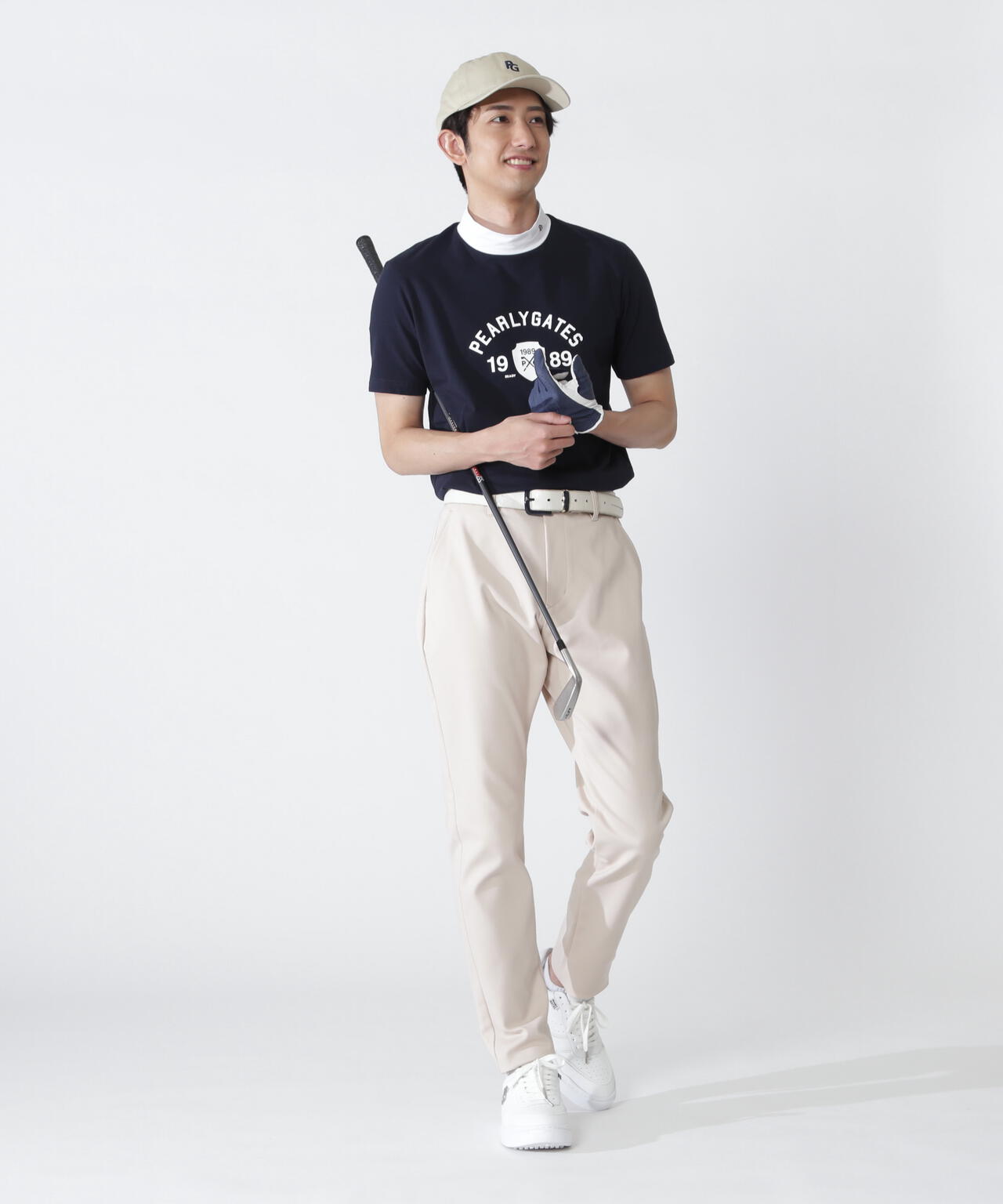 ベアカノコ半袖ハイネックカットソー