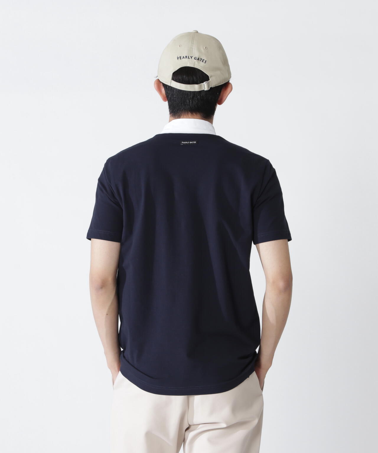 ベアカノコ半袖ハイネックカットソー