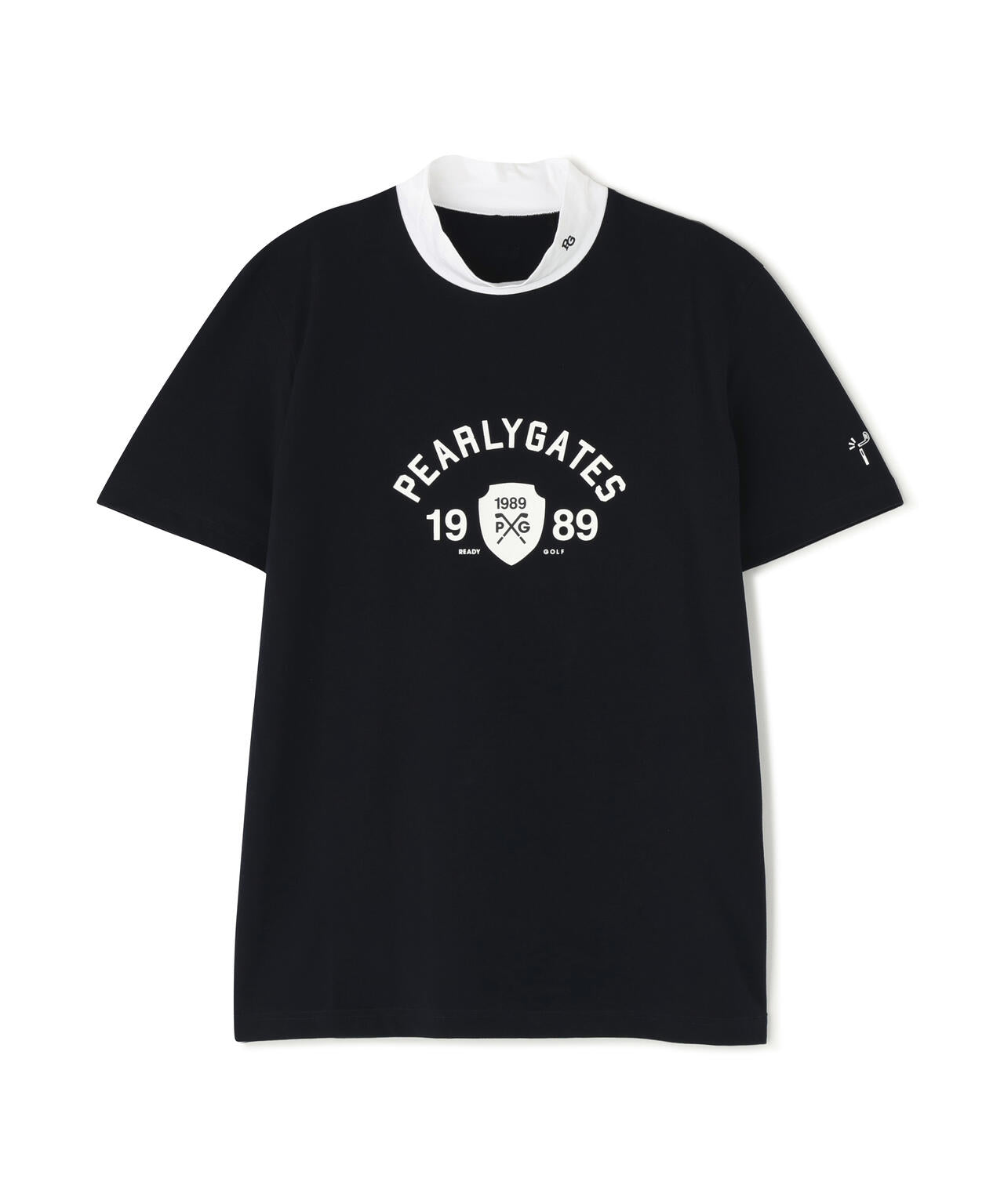 パーリーゲイツ ベアカノコ半袖ハイネックカットソーサイズ6 ベアカノコ半袖ハイネックカットソー | PEARLY GATES（パーリーゲイツ