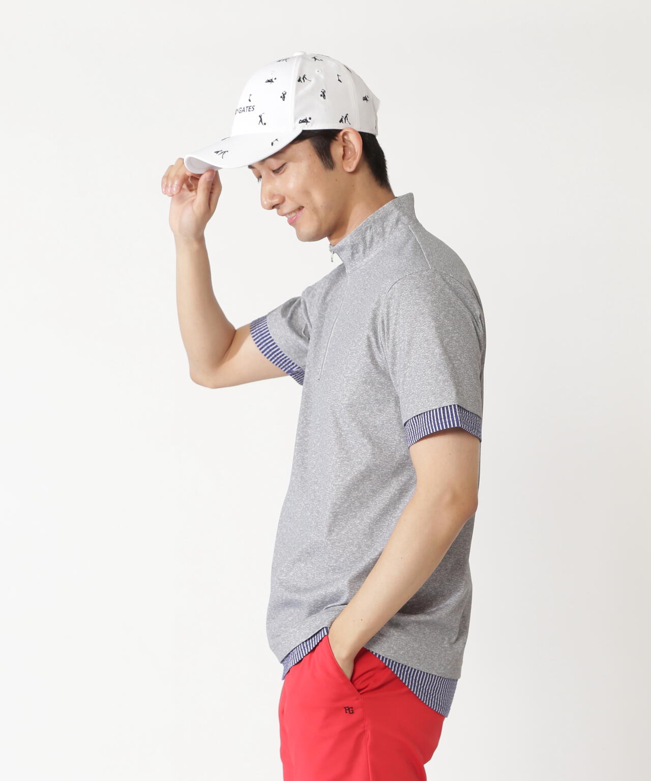 H:182cm/C:93/W:77/H:91 着用サイズ：5