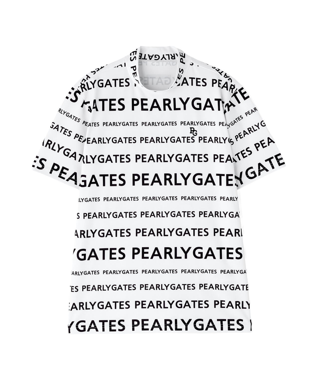 ランダムロゴボーダー柄　スムース風ミニカノコ