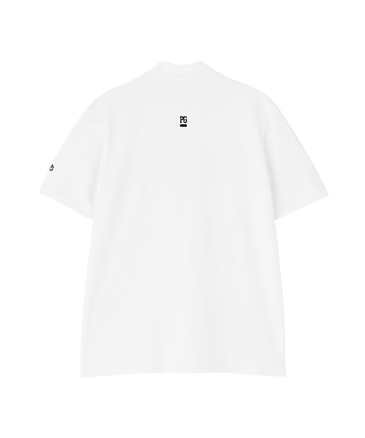 FD40/-FD100dベア擬似メッシュ半袖ハイネックカットソー | PEARLY