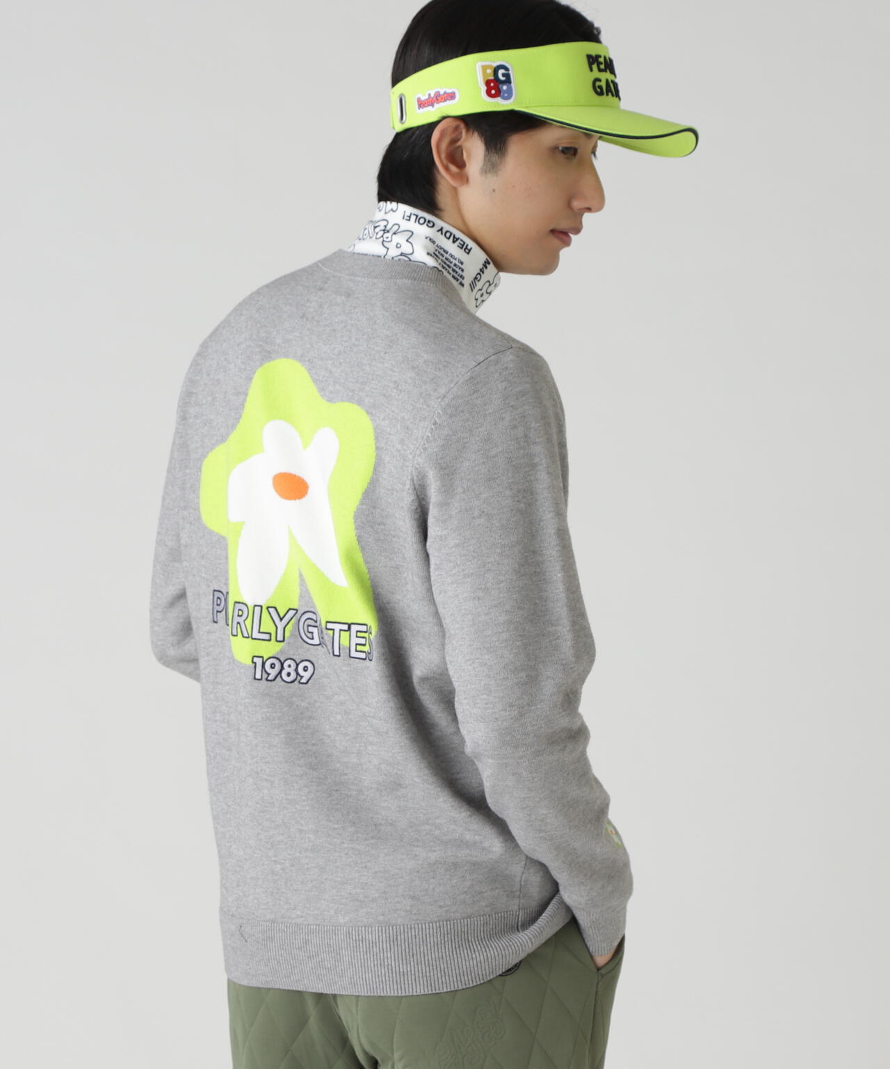 12G 天竺×インターシャ | PEARLY GATES（パーリーゲイツ） ｜【公式