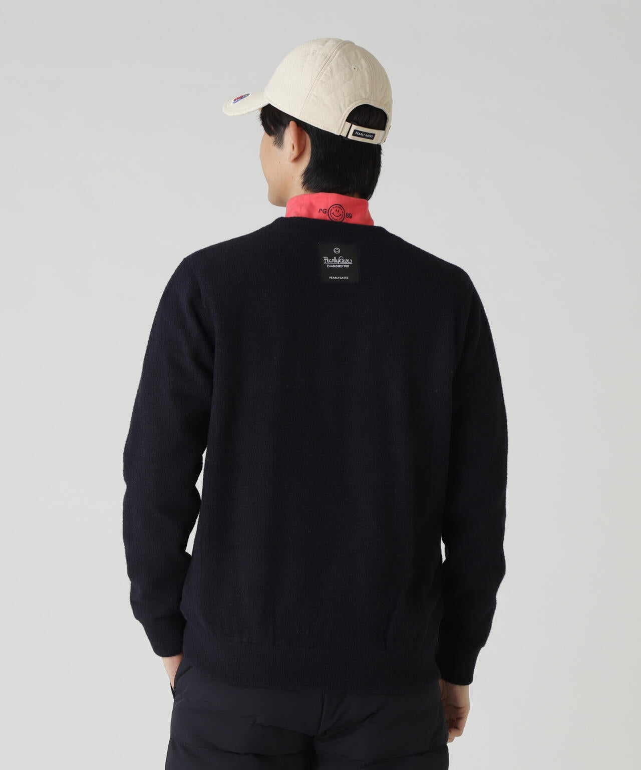 裏付きクルーネックニットプルオーバー | PEARLY GATES（パーリー