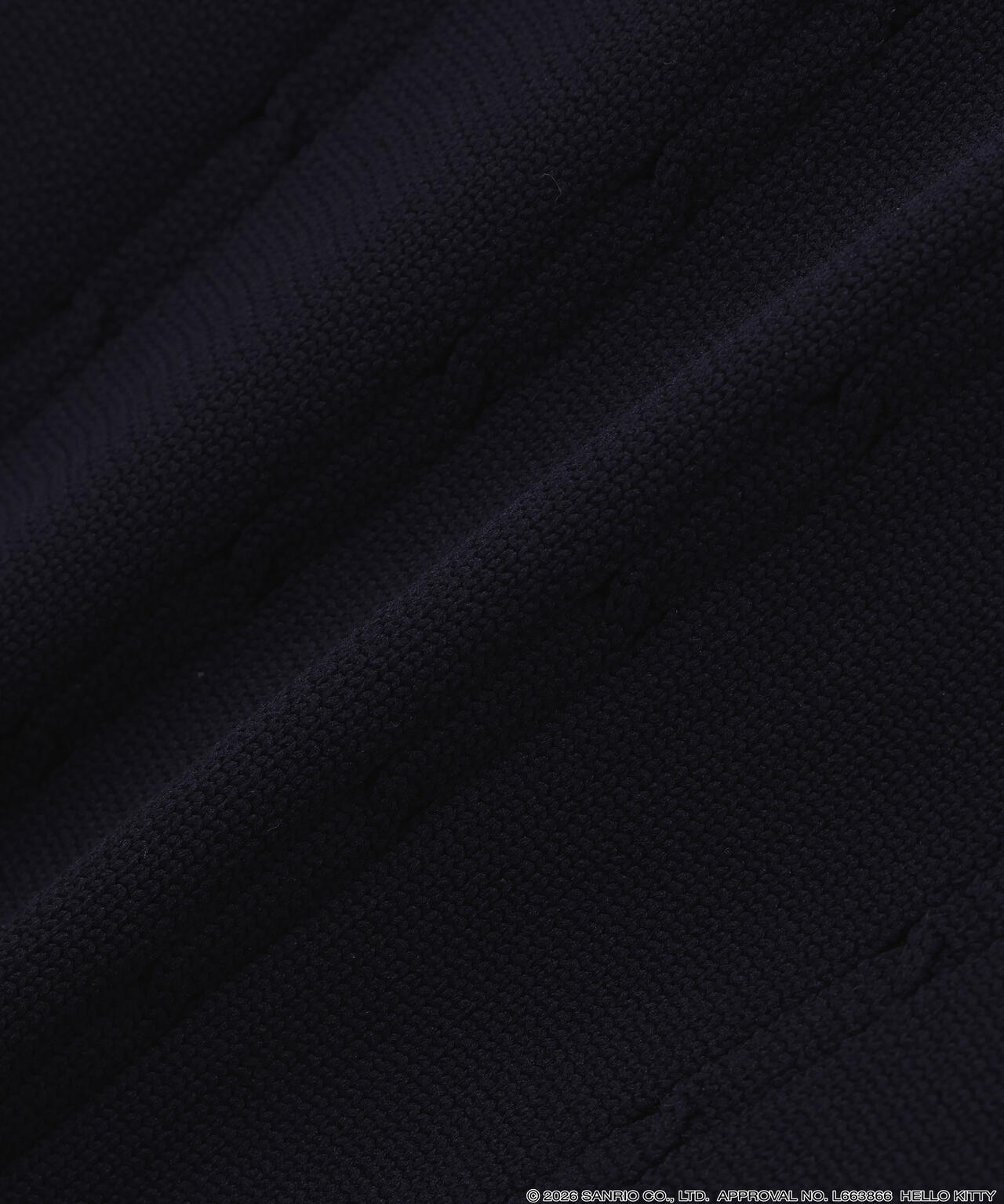 【Hello Kitty×PEARLY GATES】クルーネックニットプルオーバー